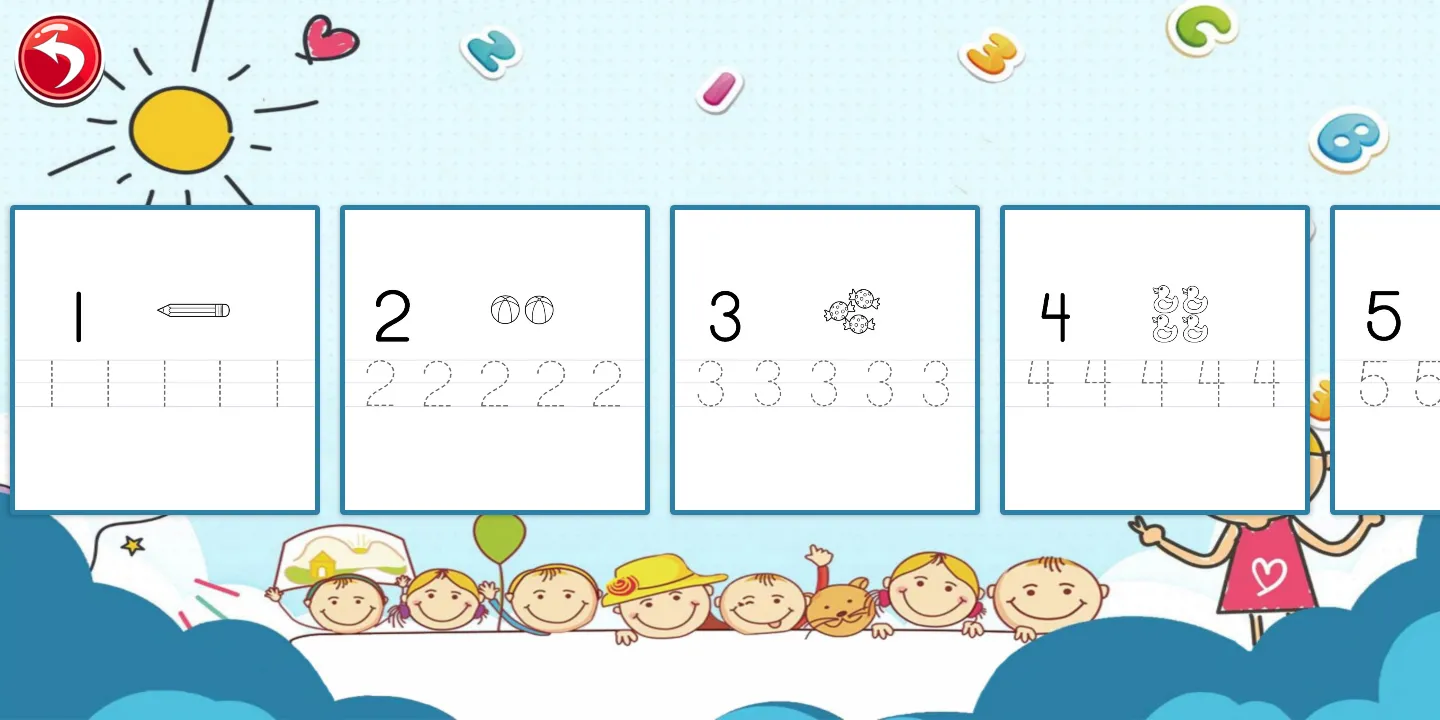 Kids Tracing Alphabets, Number | Indus Appstore | Screenshot