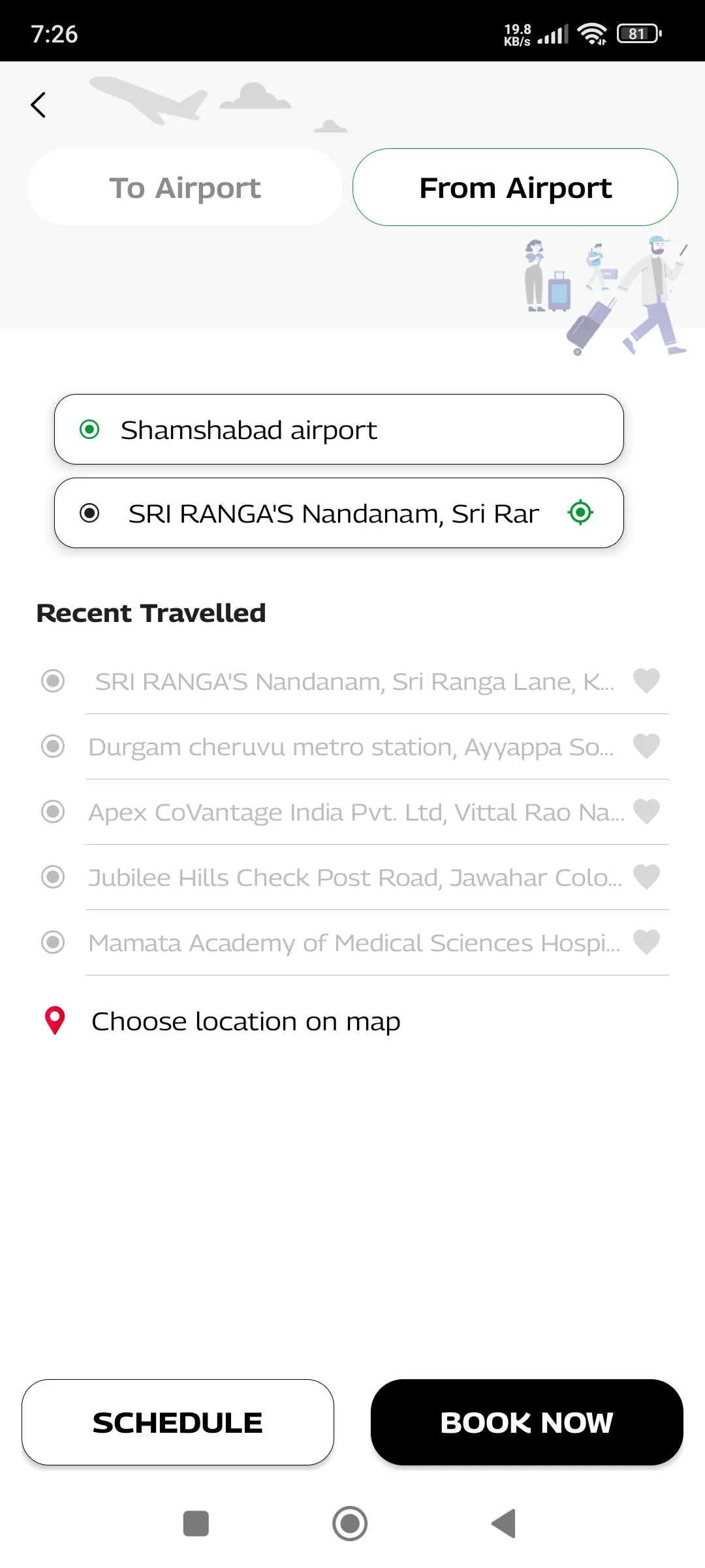 Meru Cabs- Airport & Rental | Indus Appstore | Screenshot