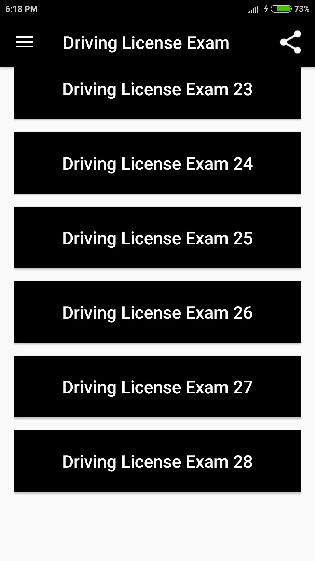 Driving License Exam | Indus Appstore | Screenshot