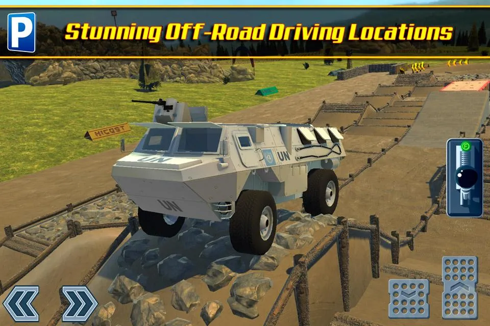 4x4 Offroad Parking Simulator | Indus Appstore | Screenshot