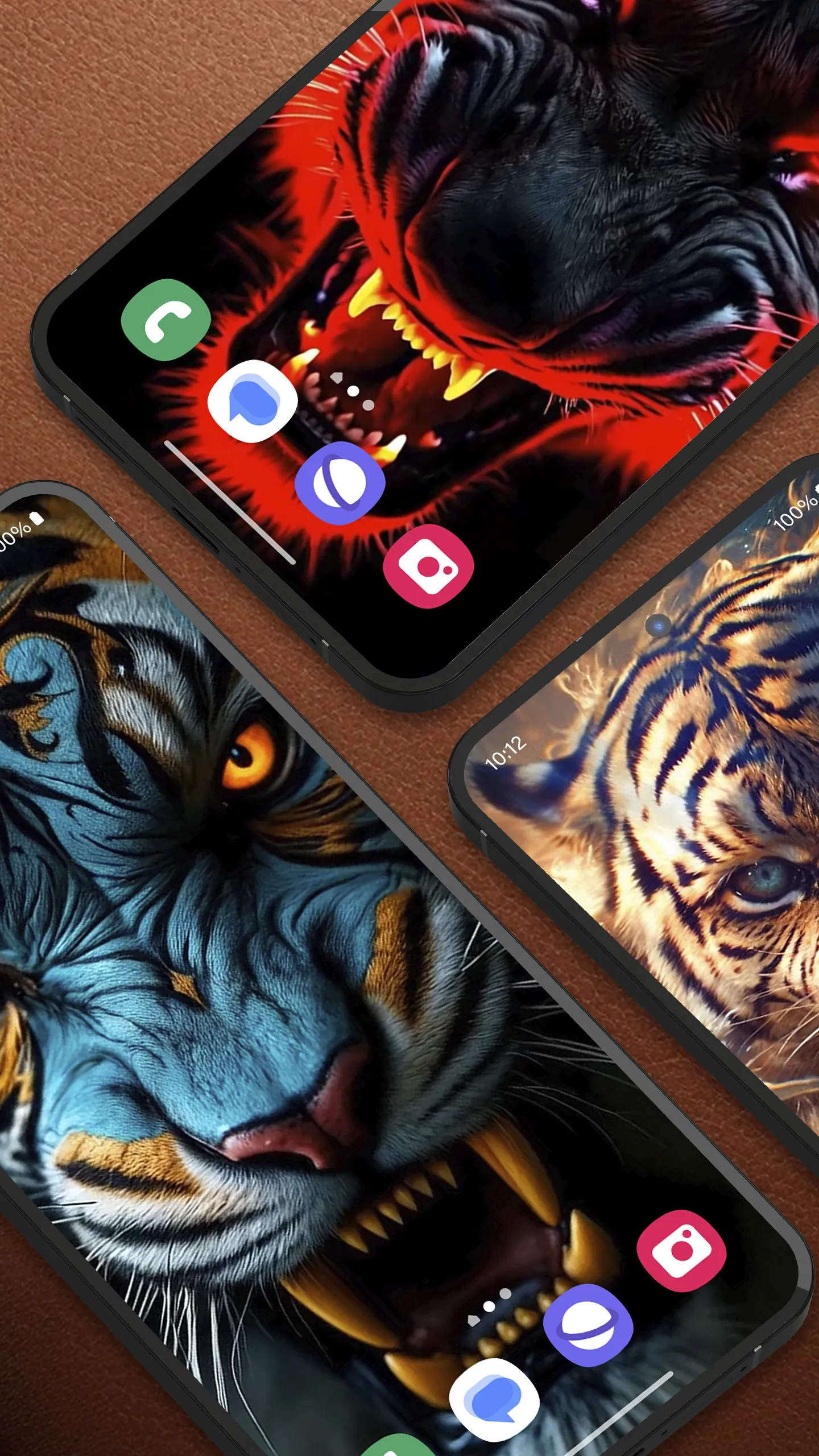 Roaring Tiger Live Wallpaper | Indus Appstore | Screenshot
