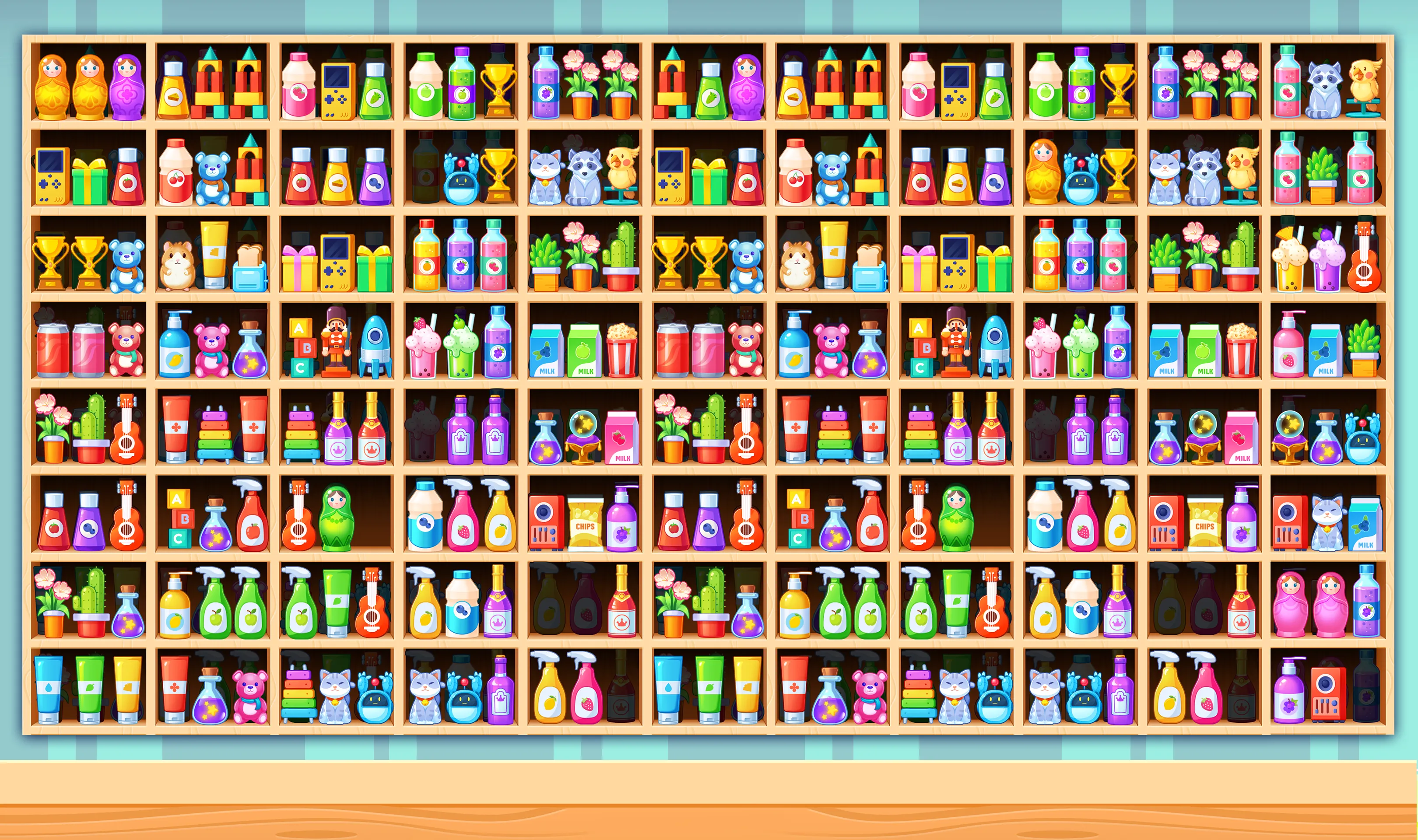 Shelf Sort Puzzle Game | Indus Appstore | Screenshot