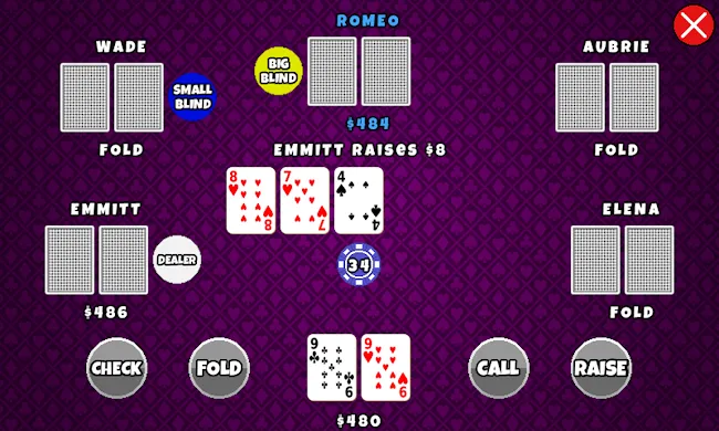 Texas Holdem Multiplayer | Indus Appstore | Screenshot