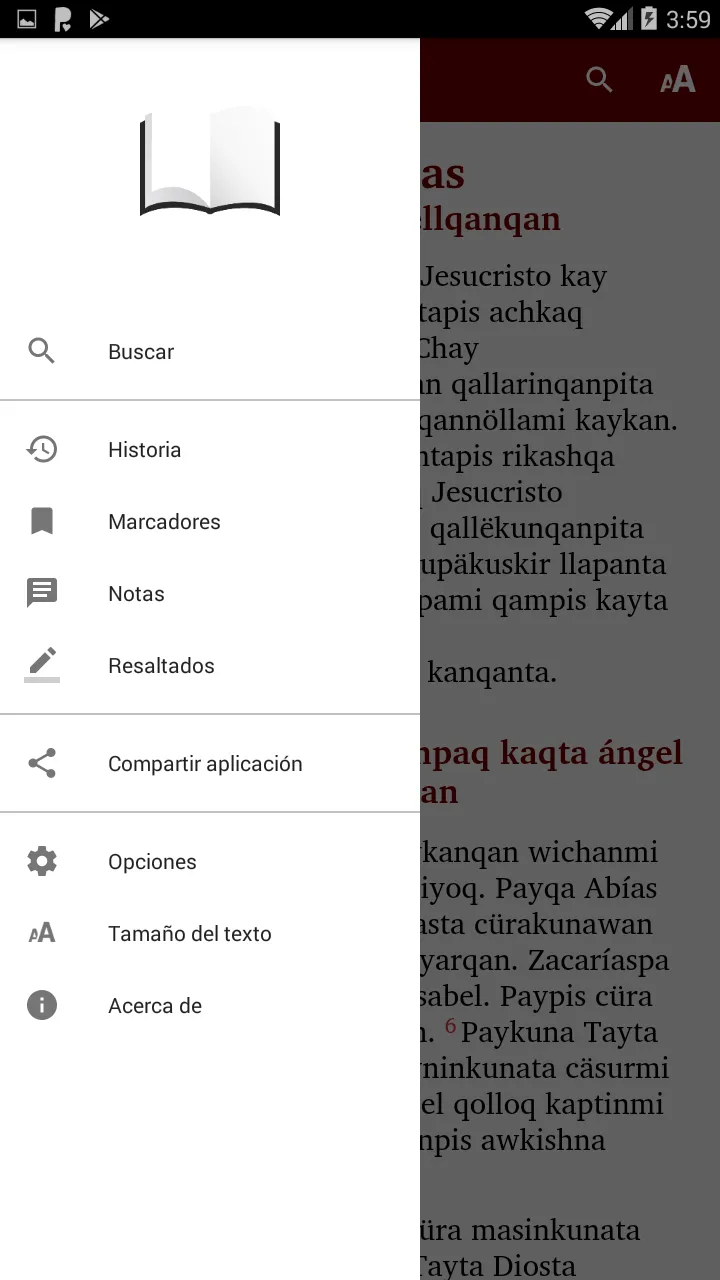 Quechua Sihuas, Peru – Bible | Indus Appstore | Screenshot