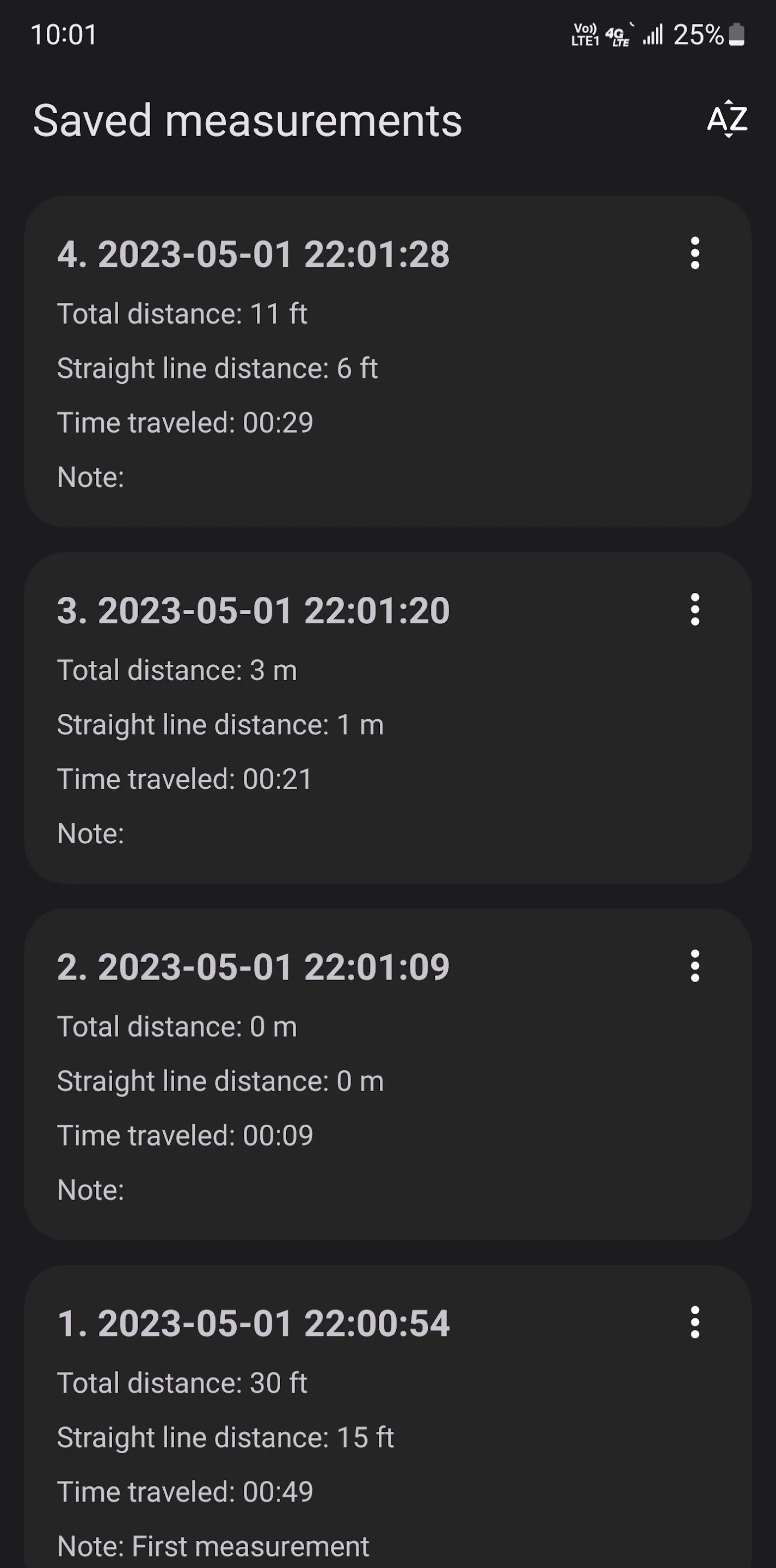 Distance meter | Indus Appstore | Screenshot