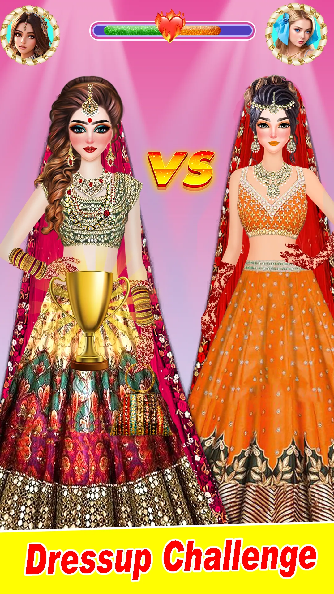 Indian Bridal Makeover Game | Indus Appstore | Screenshot