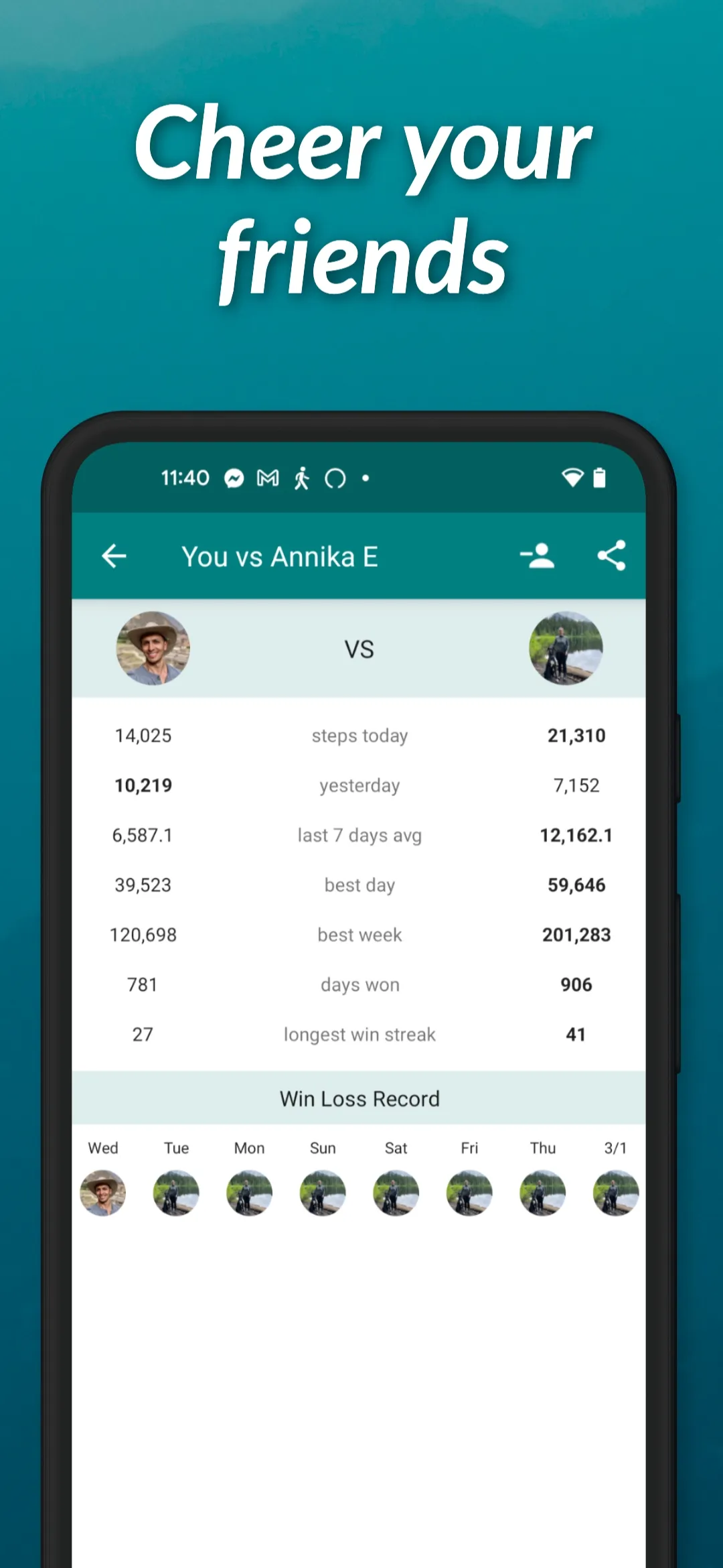 StepUp Pedometer Step Counter | Indus Appstore | Screenshot