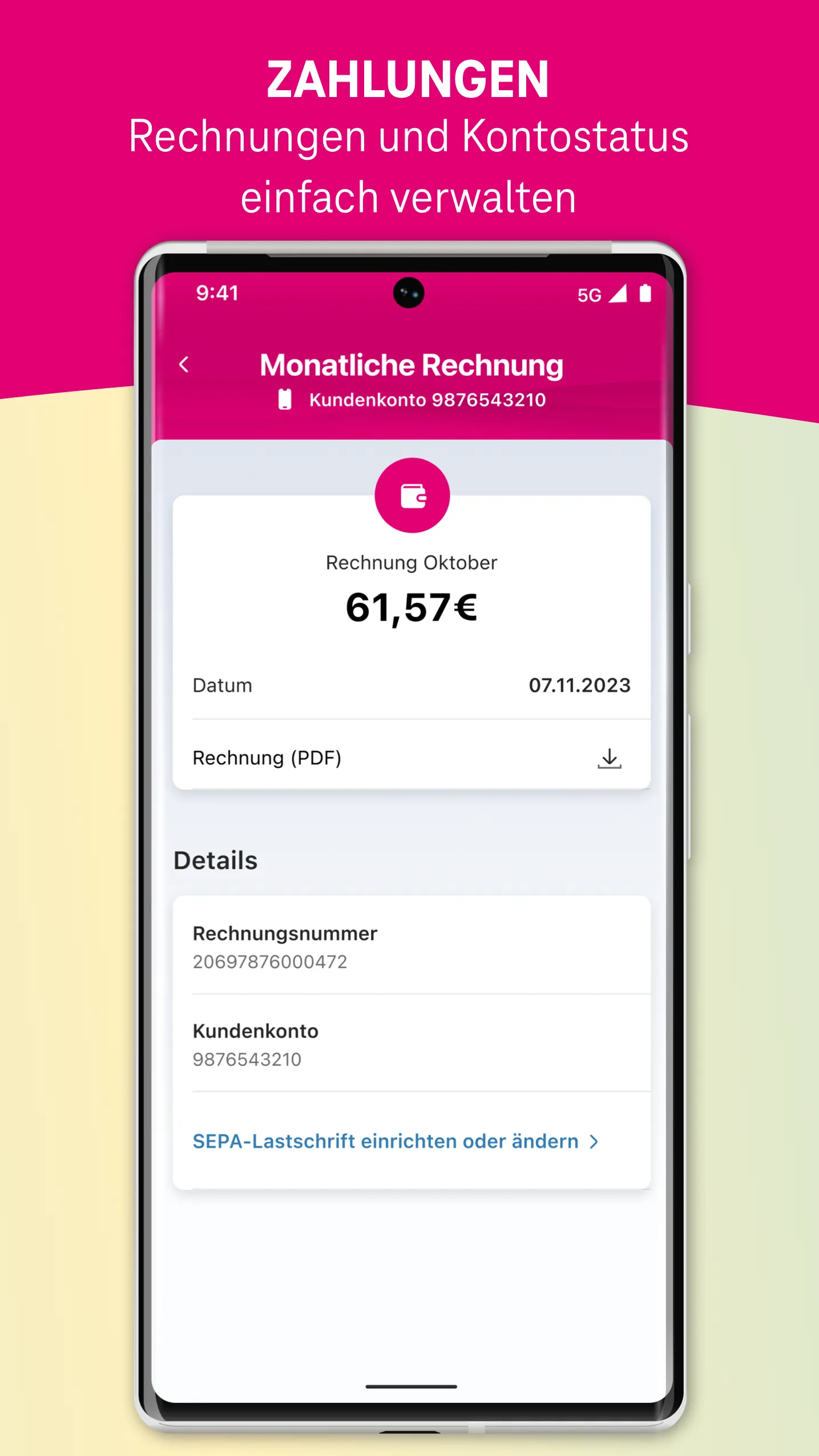 MeinMagenta: Handy & Festnetz | Indus Appstore | Screenshot