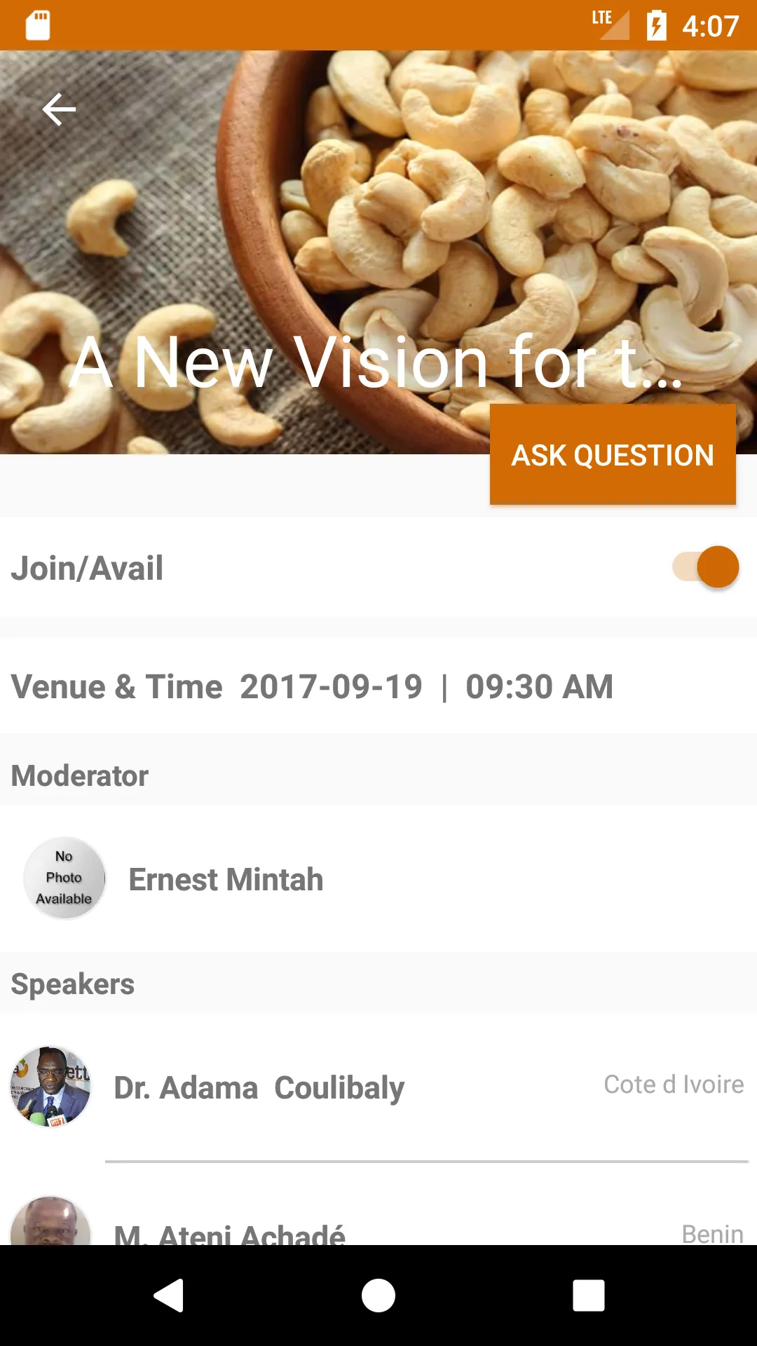ACA Cashew App | Indus Appstore | Screenshot