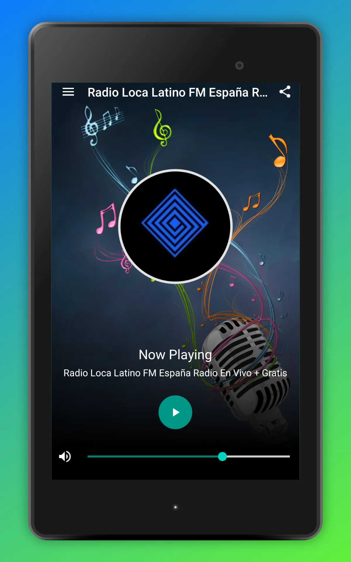 Radio Loca Latino FM España | Indus Appstore | Screenshot