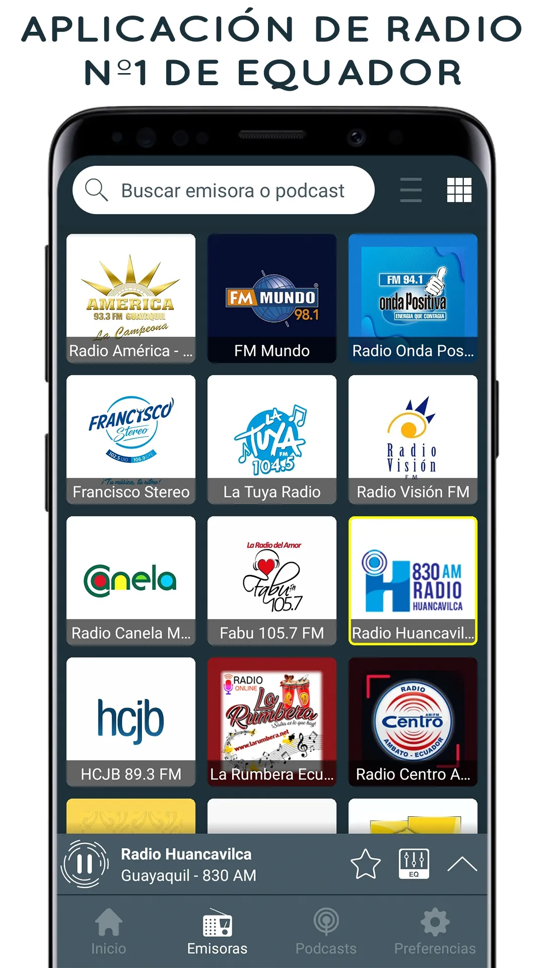 Radio Ecuador - online radio | Indus Appstore | Screenshot