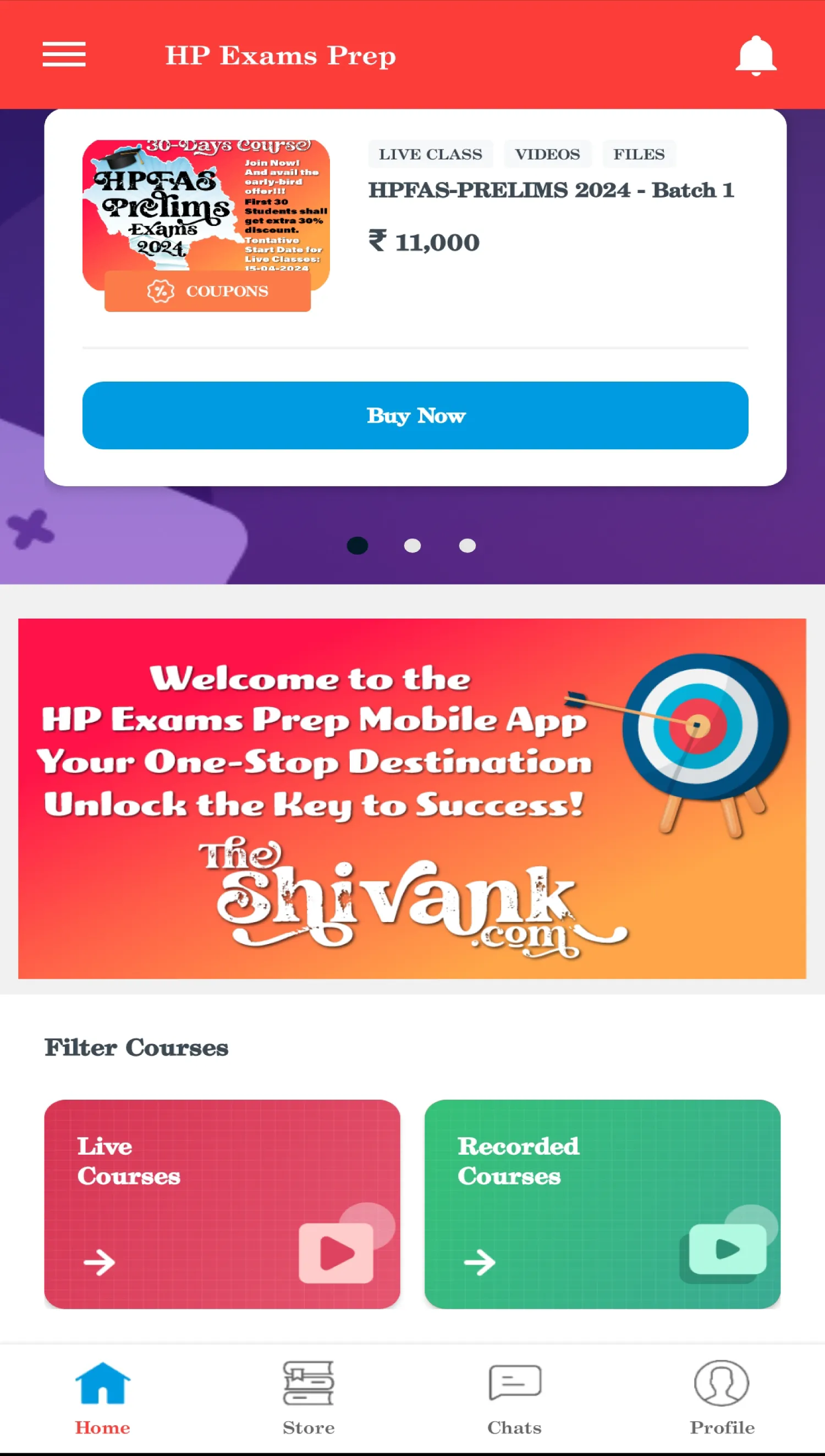 HP Exams Prep | Indus Appstore | Screenshot