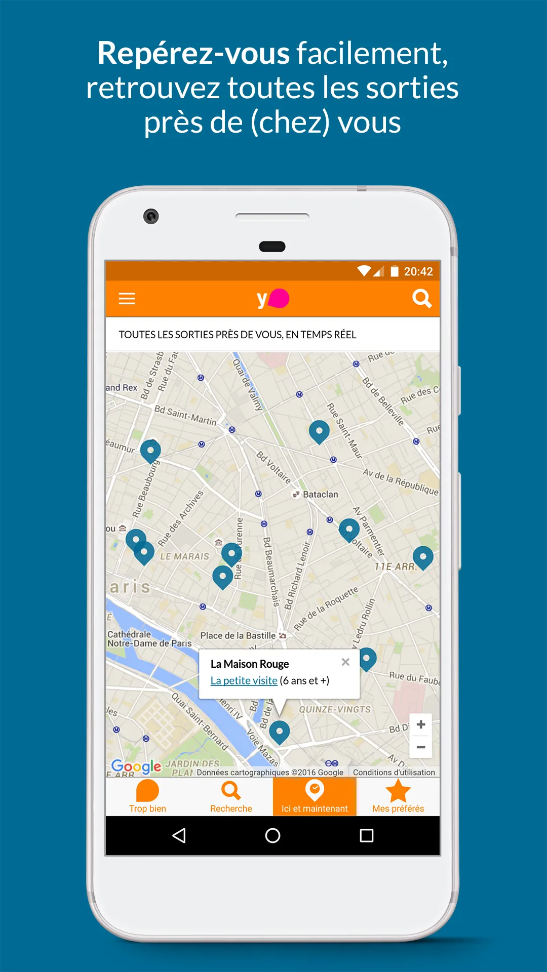 YAMS Paris. Sorties en famille | Indus Appstore | Screenshot