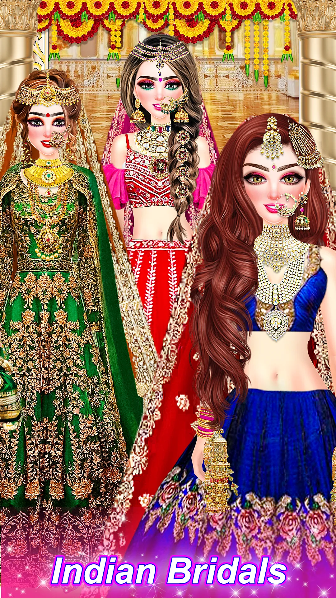 Fashion Bride Dress Up Game | Indus Appstore | Screenshot