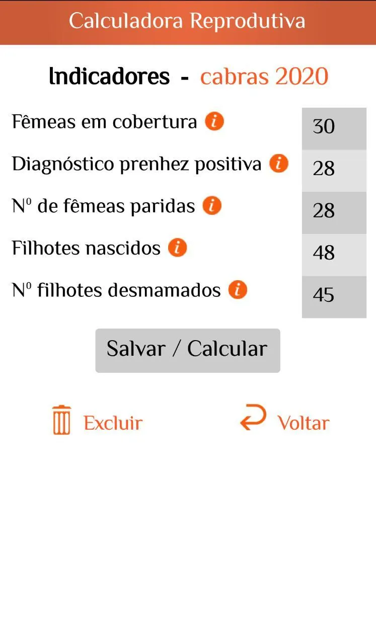 Calculadora Reprodutiva | Indus Appstore | Screenshot