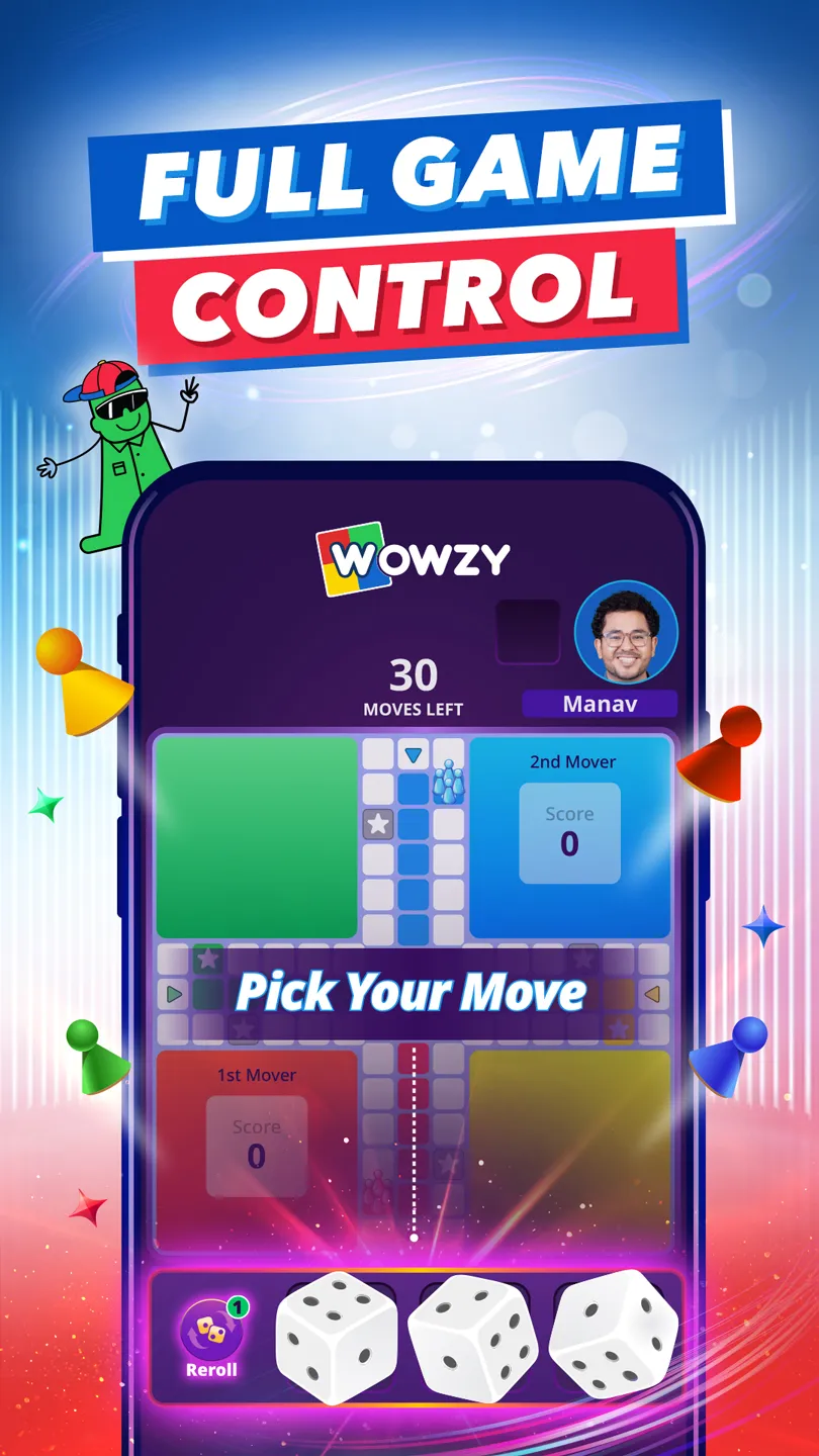 Wowzy: Ludo Online Game | Indus Appstore | Screenshot