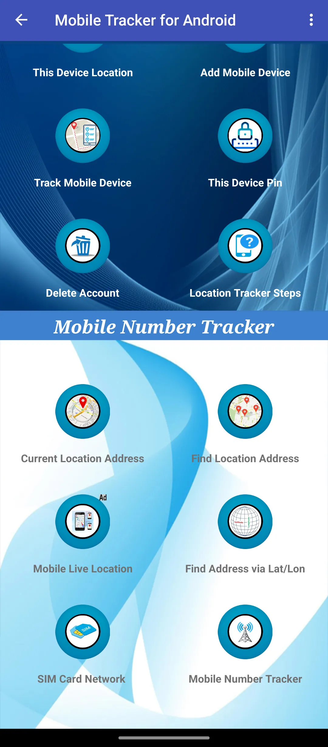 Mobile Tracker for Android | Indus Appstore | Screenshot