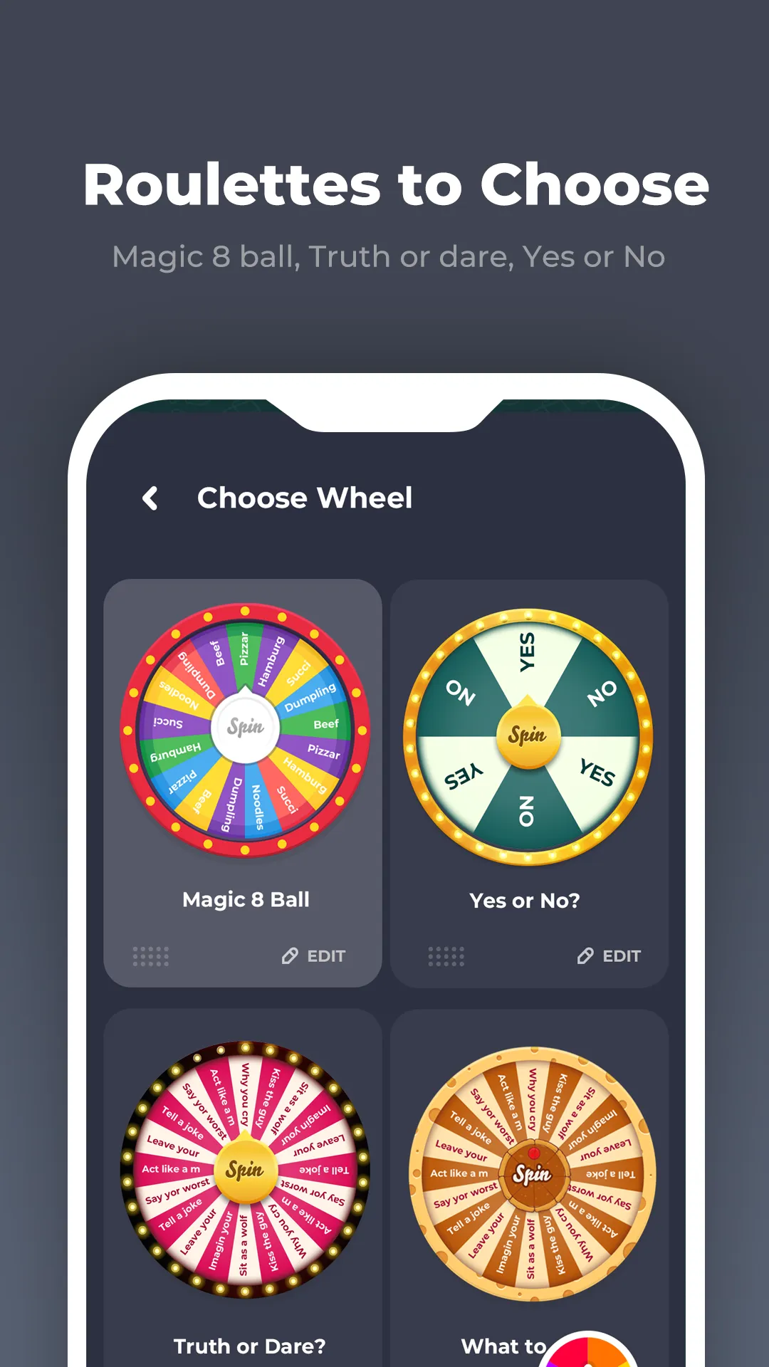 Decision Roulette for Decision | Indus Appstore | Screenshot