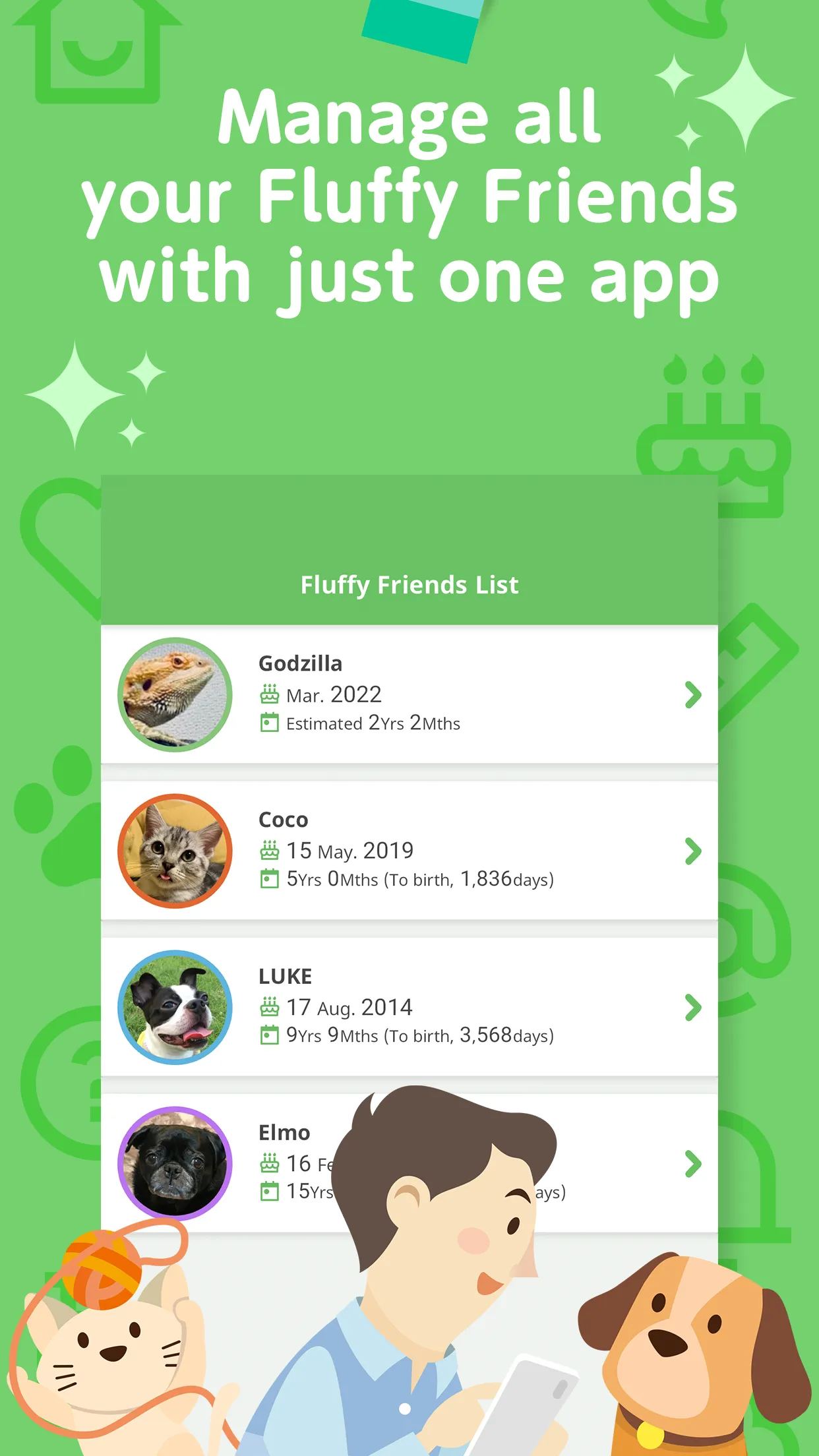 uchiccolog : Pets Scheduler | Indus Appstore | Screenshot