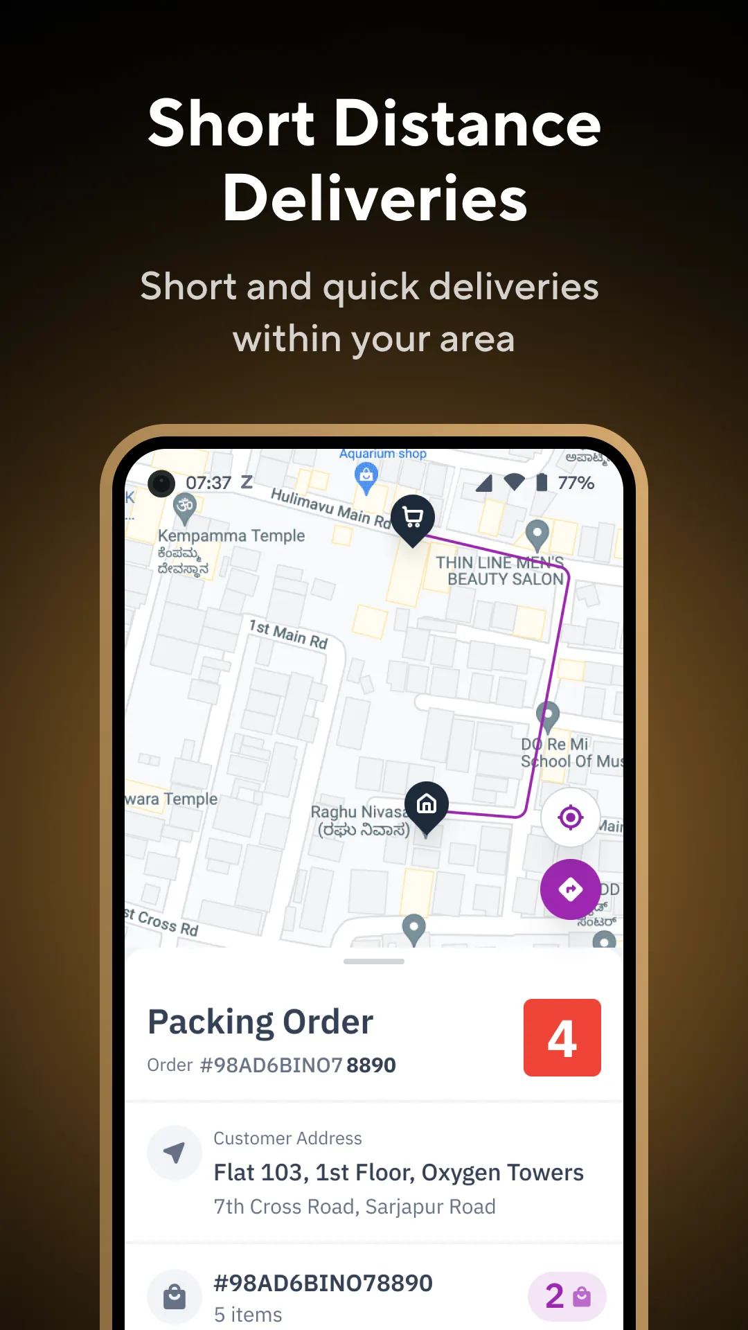 Zepto Delivery Partner App | Indus Appstore | Screenshot