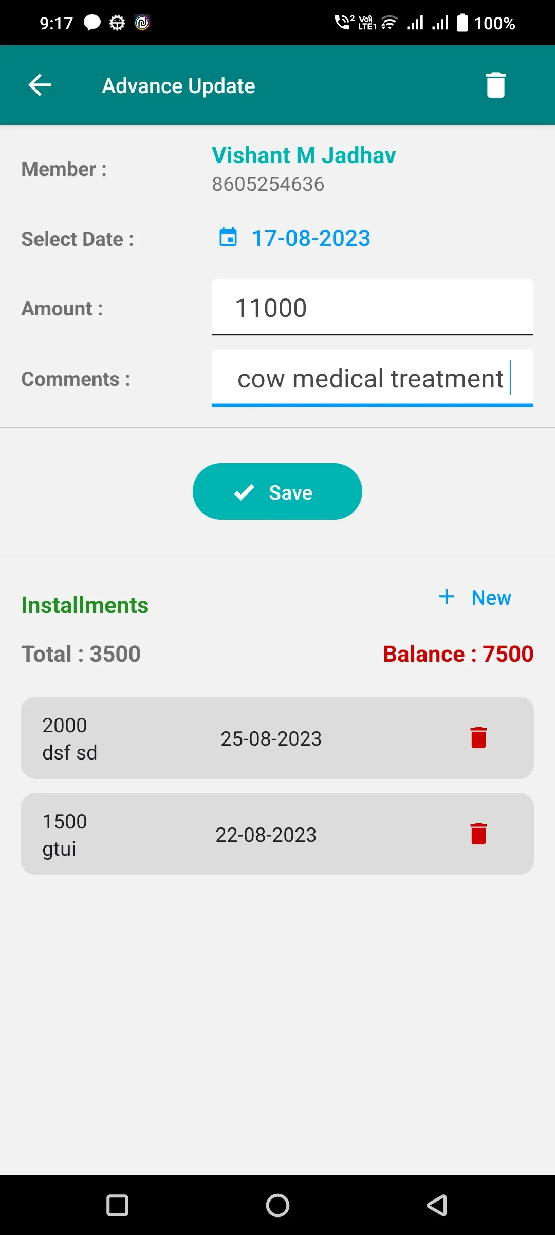 The Dairy App | Indus Appstore | Screenshot