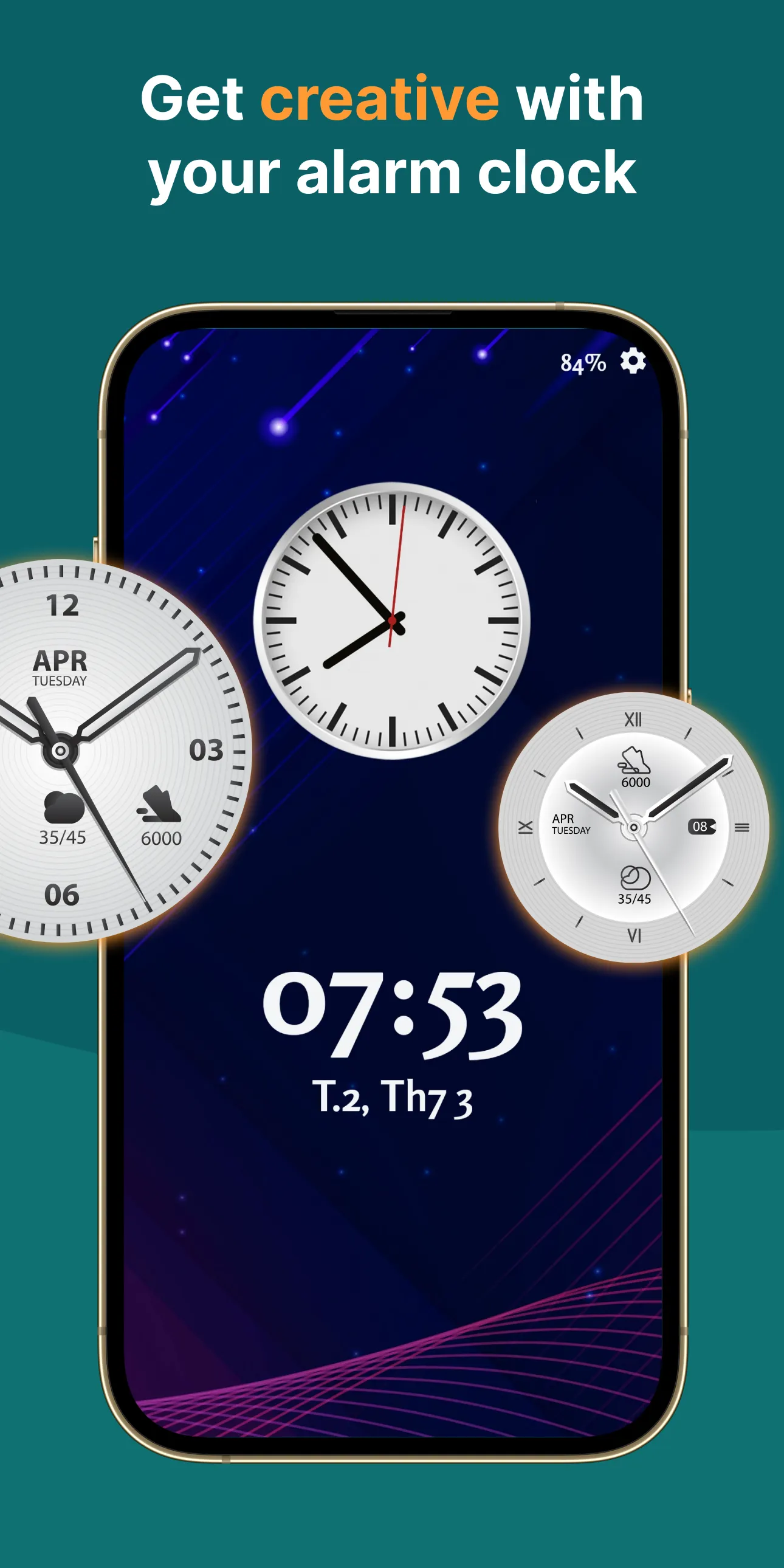 Alarme - Clock Timer & Themes | Indus Appstore | Screenshot