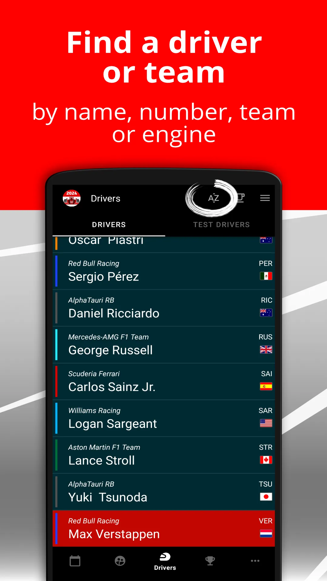 Racing Calendar 2024 + Ranking | Indus Appstore | Screenshot