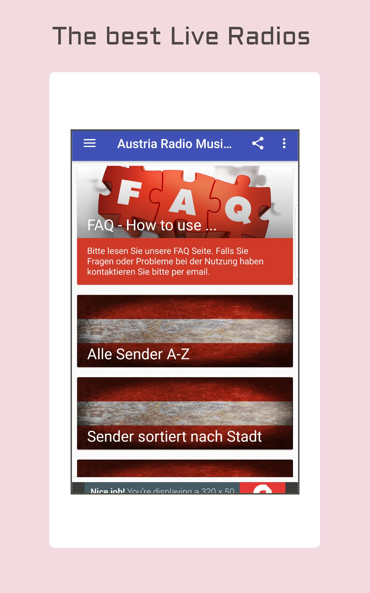 Austria Radio Music & News | Indus Appstore | Screenshot