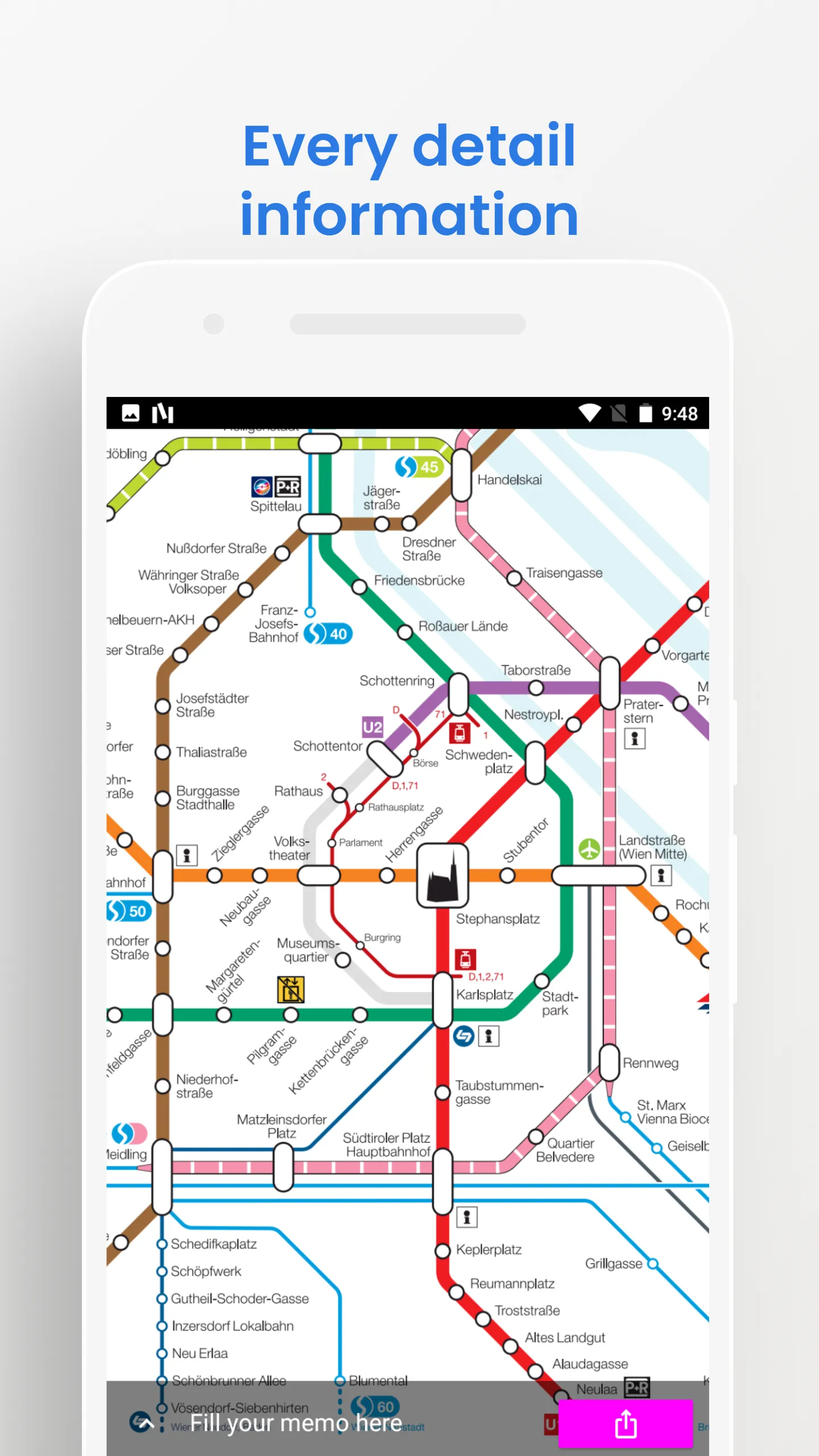 Vienna Train Travel Guide | Indus Appstore | Screenshot