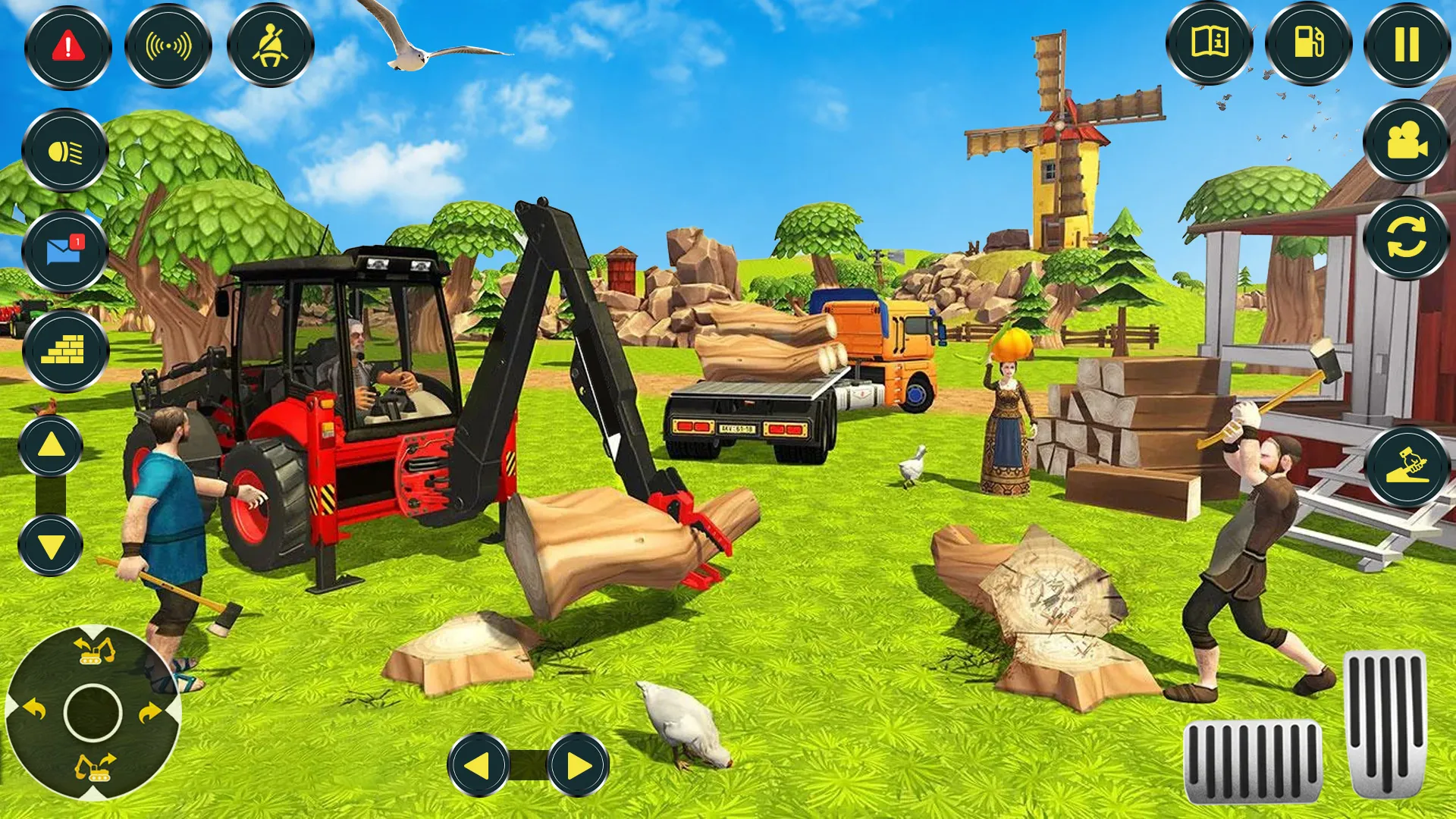 Village Excavator JCB Games | Indus Appstore | Screenshot