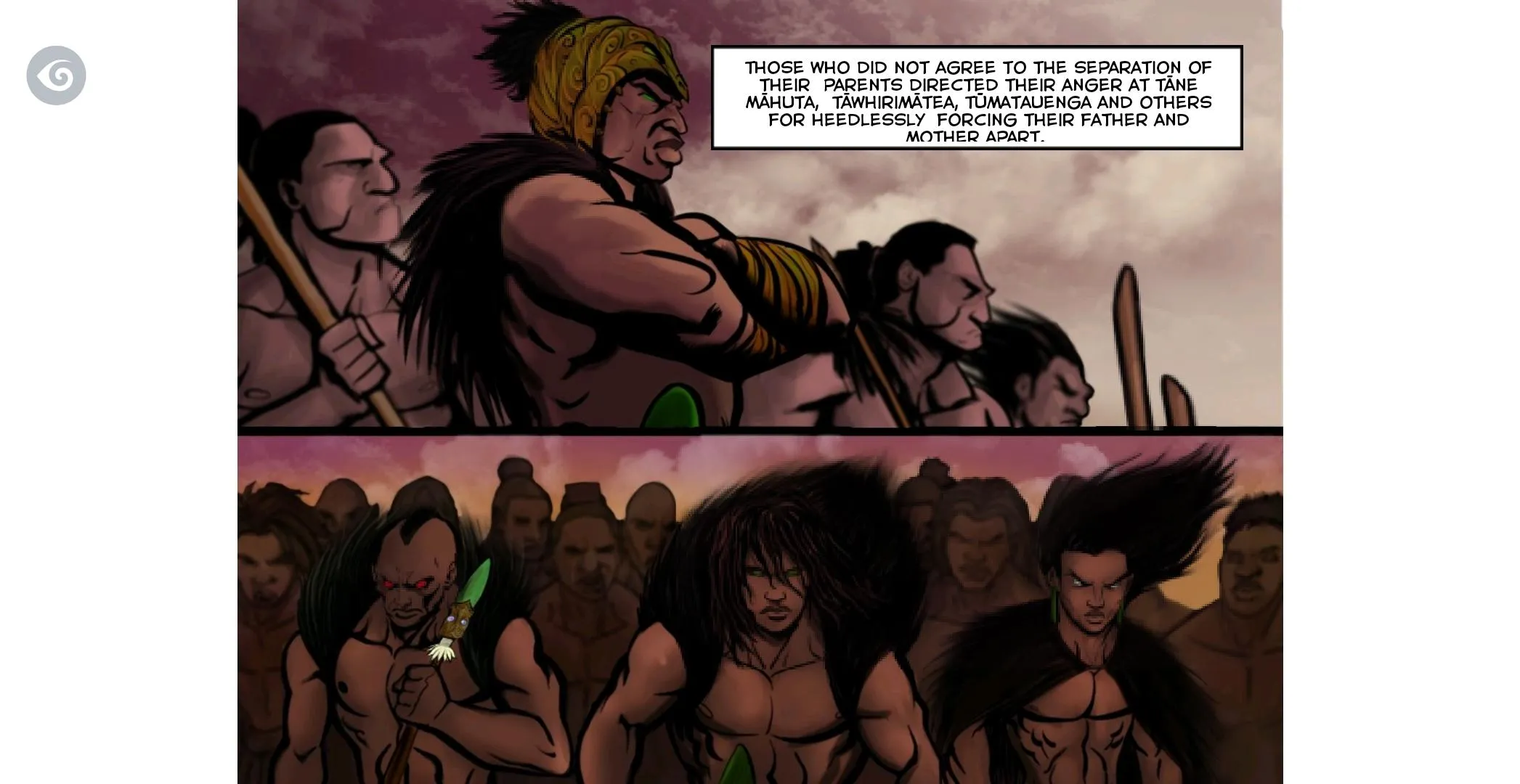 Ngā Atua Māori-Book Three:Te P | Indus Appstore | Screenshot