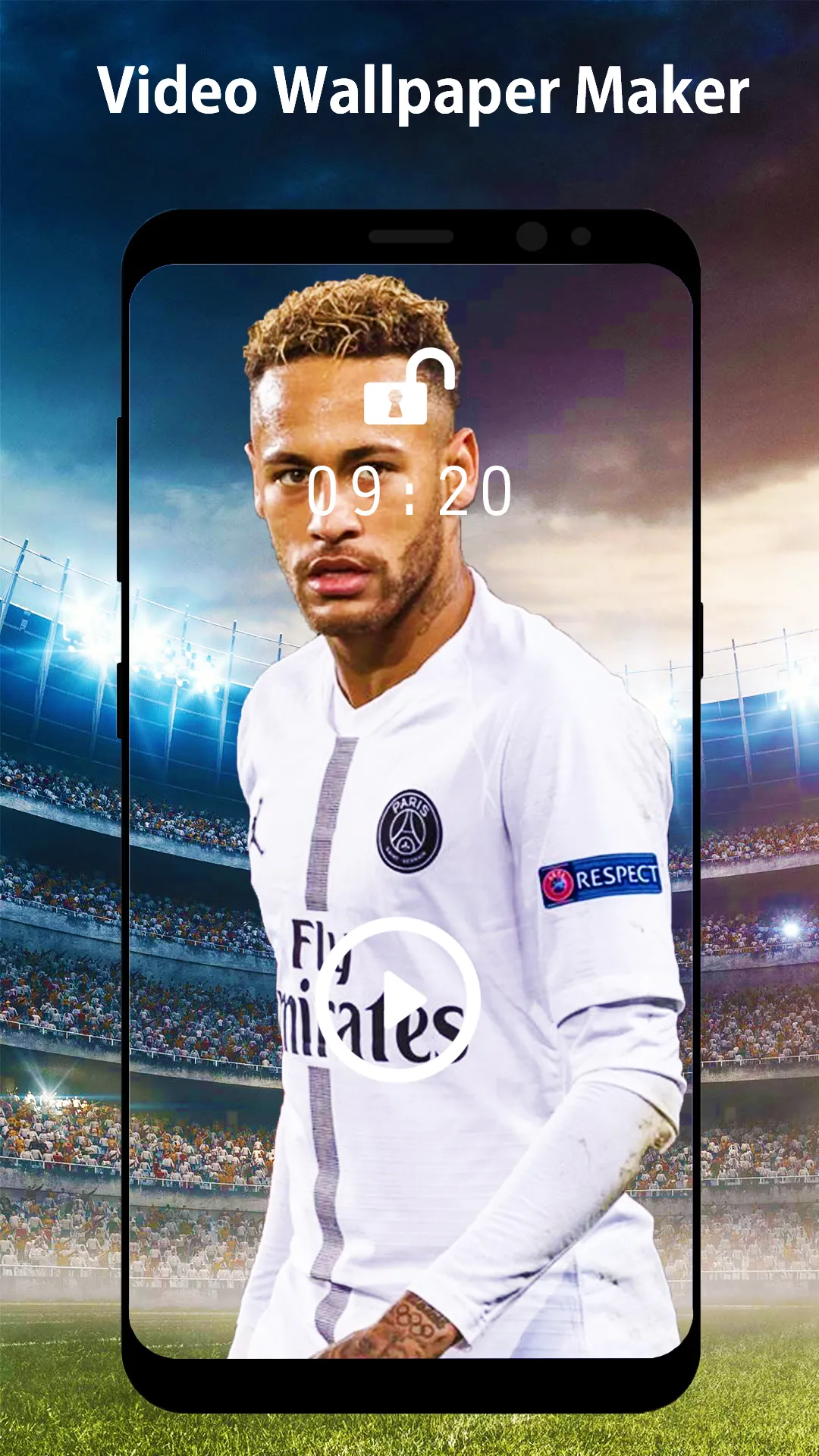 Football Live Wallpaper Maker | Indus Appstore | Screenshot