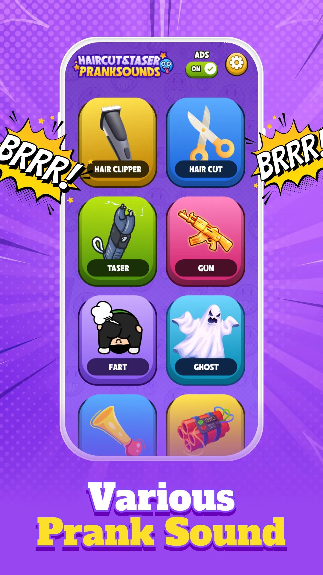 Prank Sound: Haircut & Taser | Indus Appstore | Screenshot