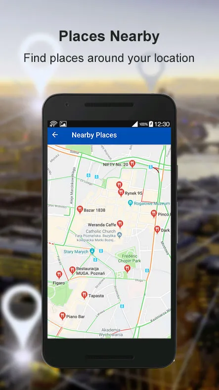 GPS Maps Route Navigation | Indus Appstore | Screenshot