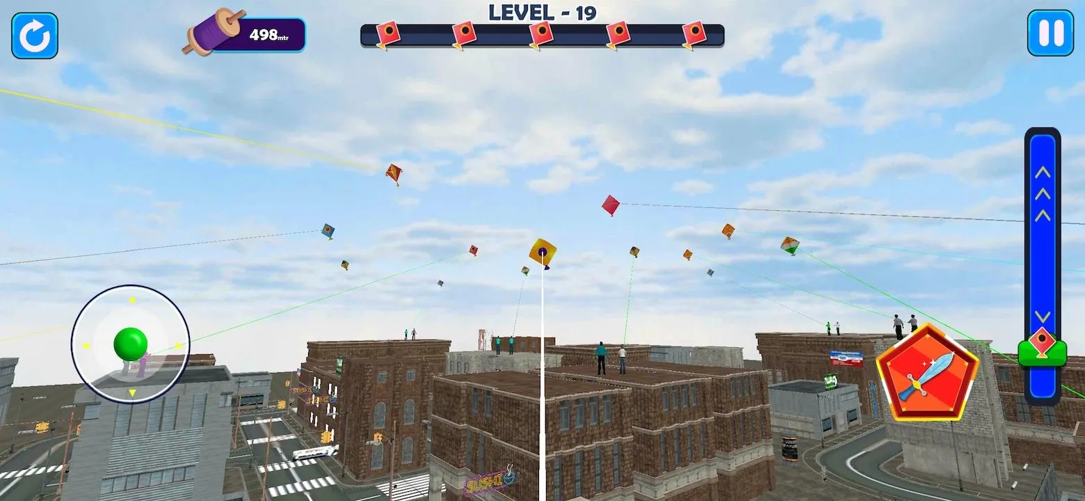 Indian Kite Flying 3D | Indus Appstore | Screenshot