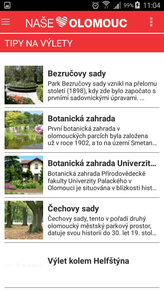 Naše Olomouc | Indus Appstore | Screenshot