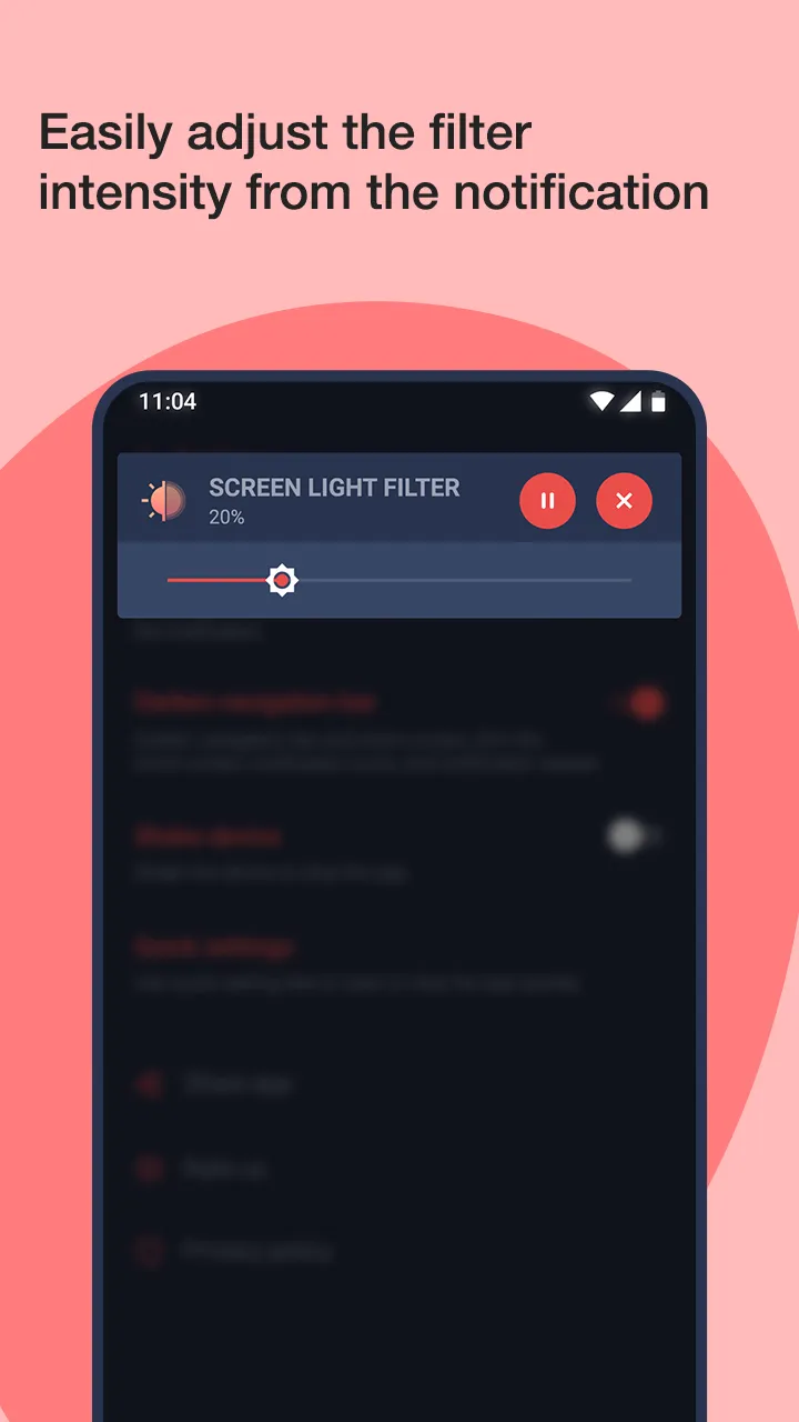 Screen Light Dimmer & Filter | Indus Appstore | Screenshot