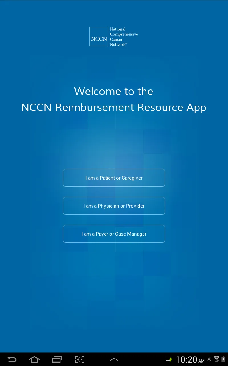 NCCN Reimbursement Resource | Indus Appstore | Screenshot