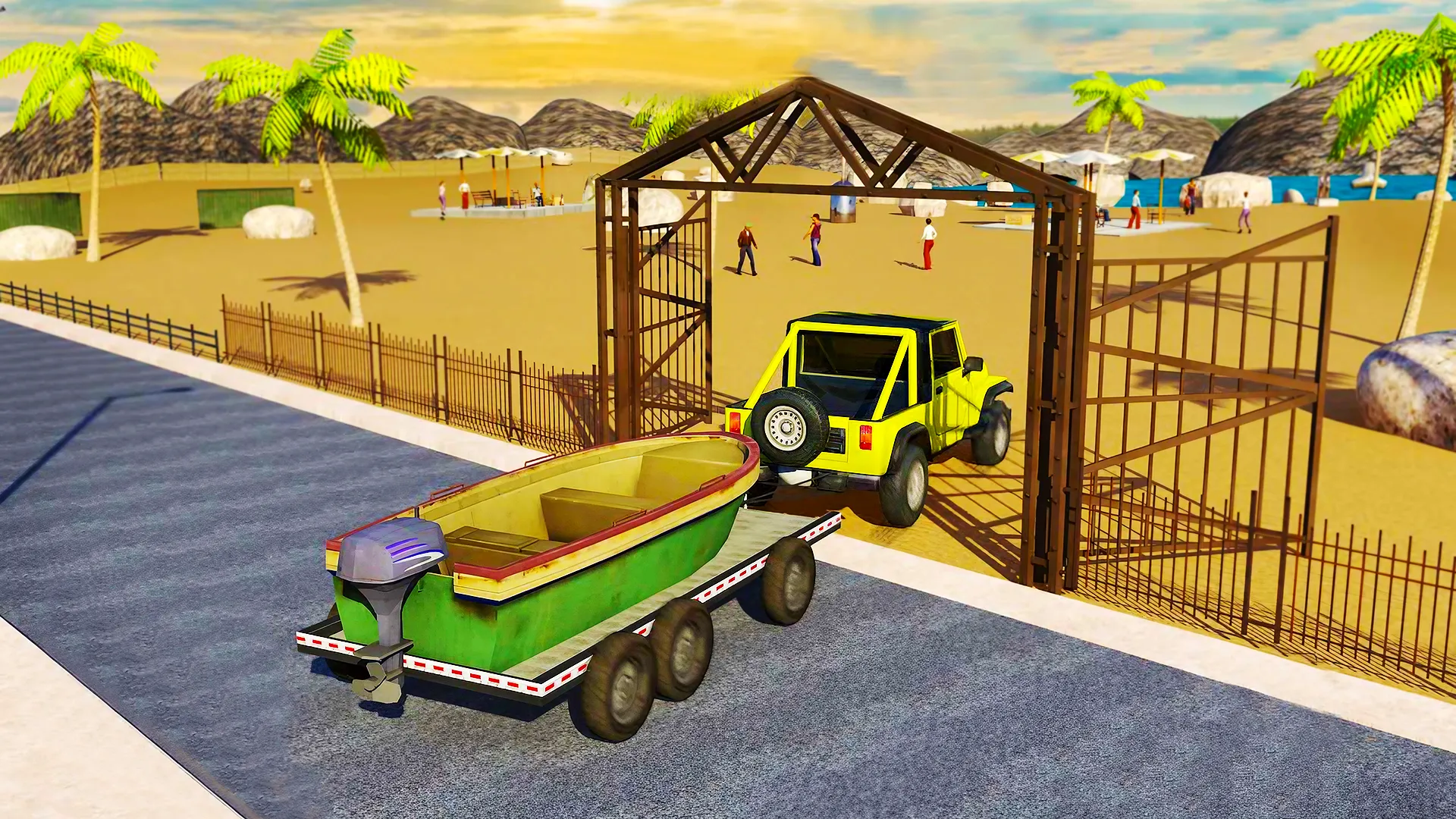 Camper Van Truck Driving Games | Indus Appstore | Screenshot