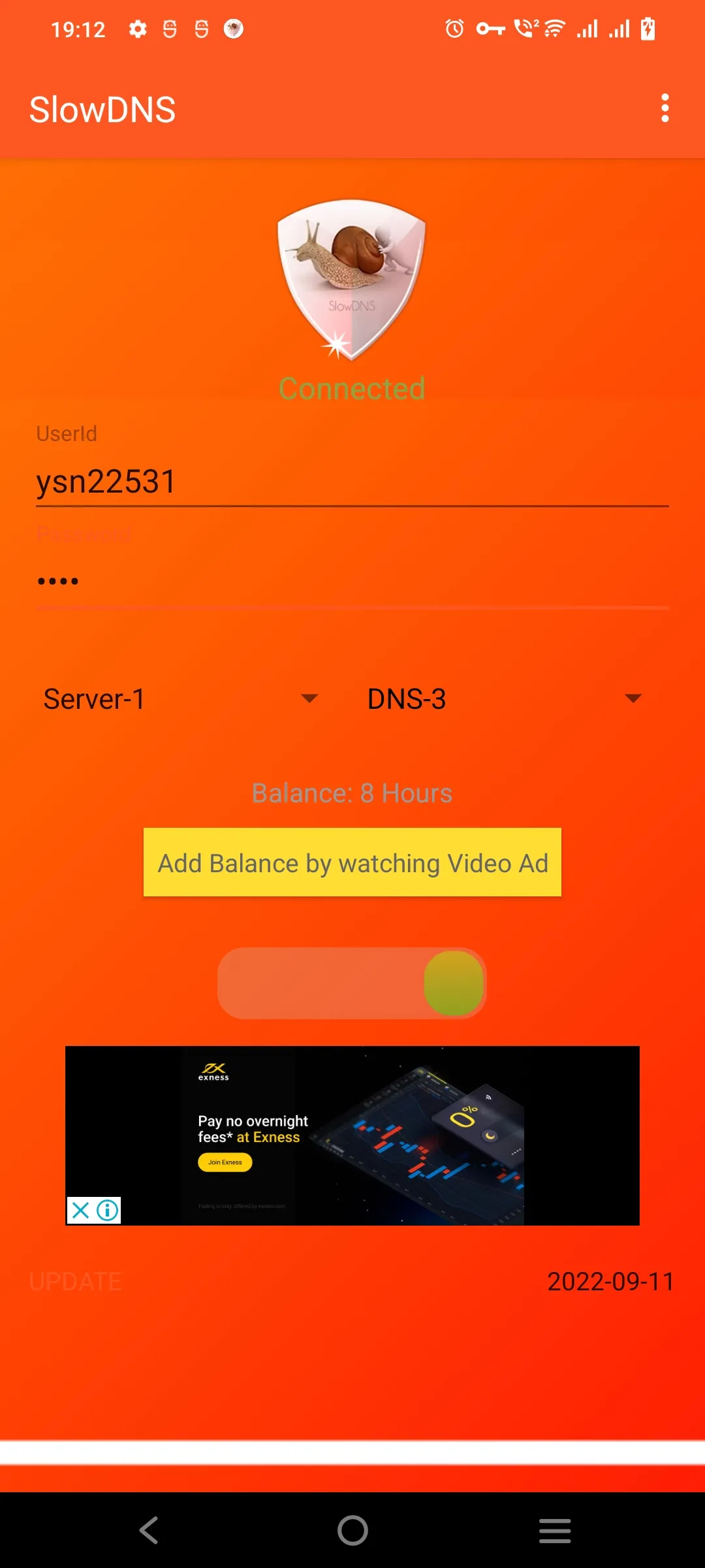 VPN Over DNS  Tunnel : SlowDNS | Indus Appstore | Screenshot