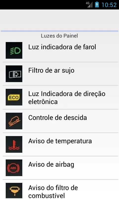 Luzes do Painel Pt | Indus Appstore | Screenshot