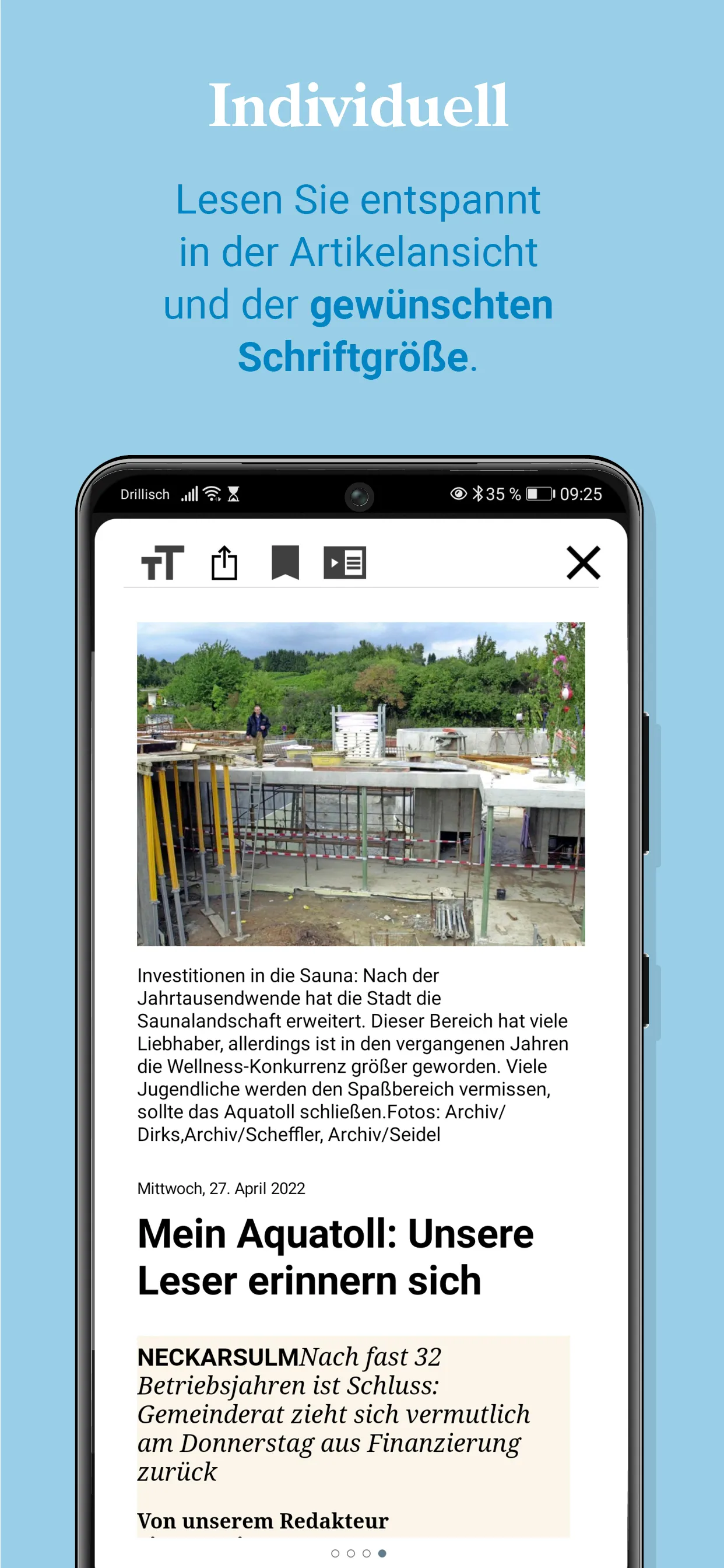 Stimme E-Paper | Indus Appstore | Screenshot