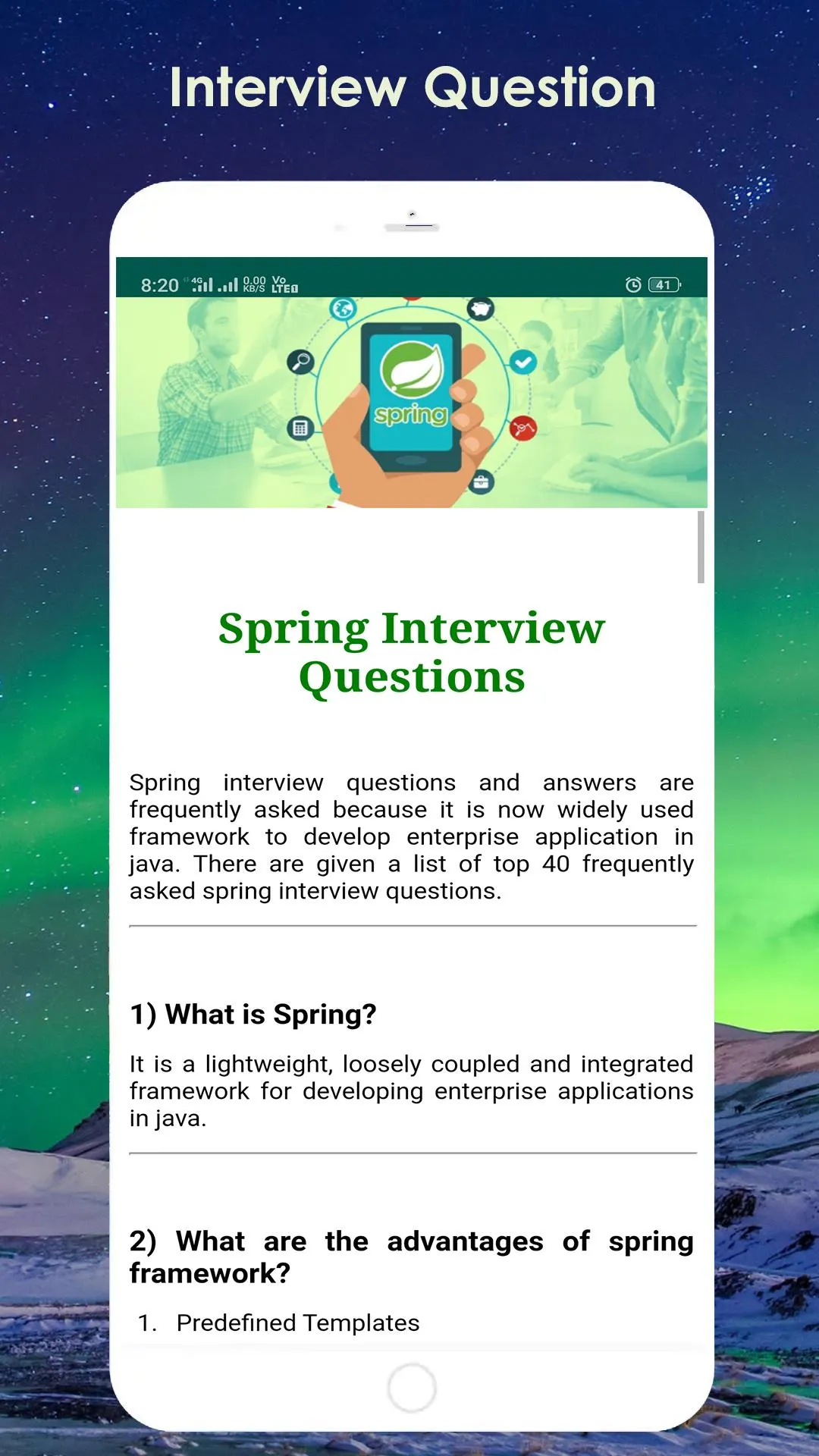 Learn Spring Framework - Java | Indus Appstore | Screenshot