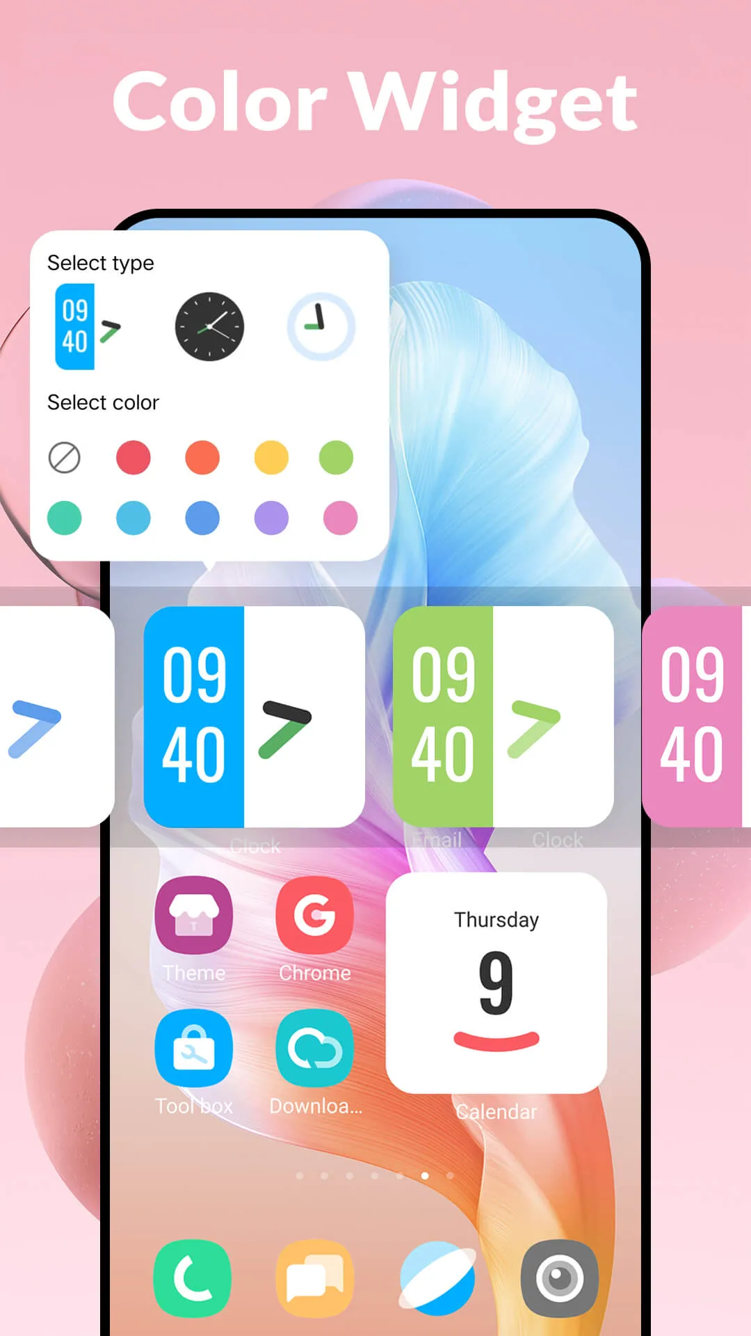 Color Launcher, cool themes | Indus Appstore | Screenshot