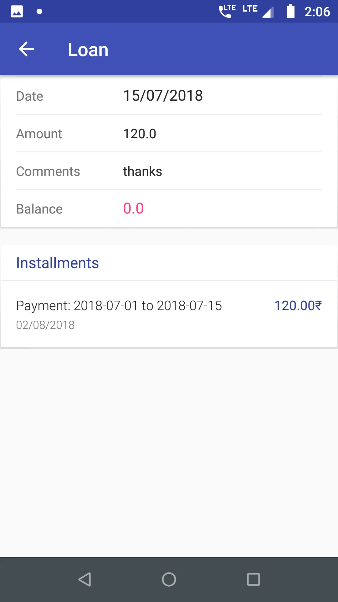 Mobile Dairy Customer | Indus Appstore | Screenshot