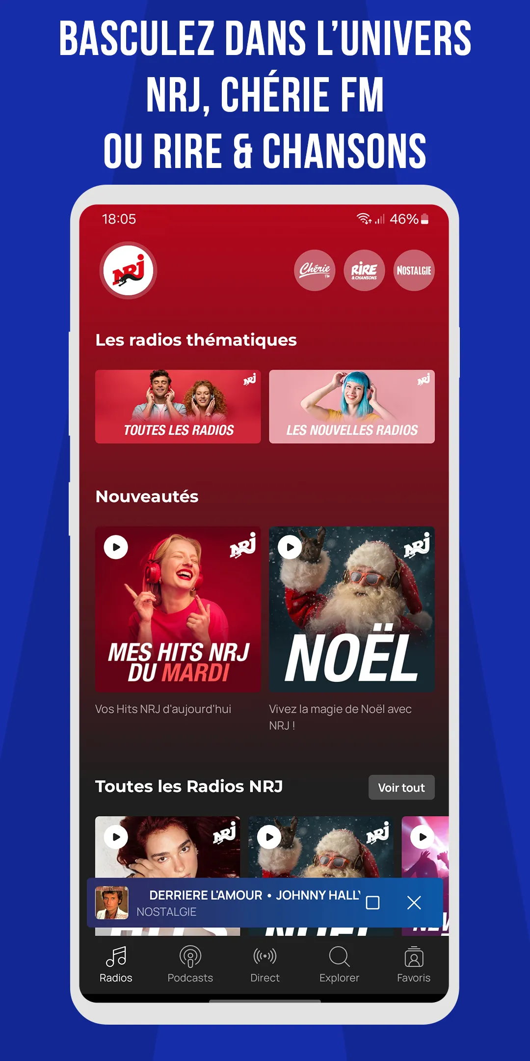 Nostalgie : Radios & Podcasts | Indus Appstore | Screenshot