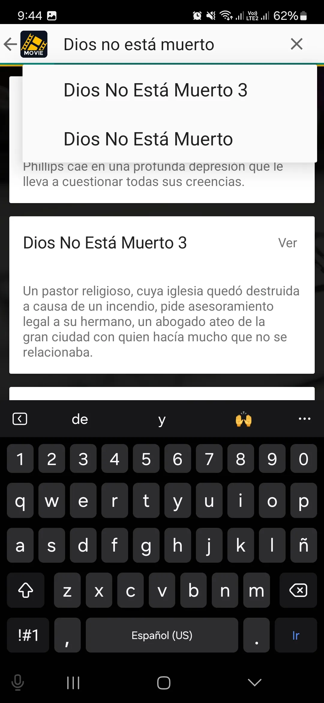 Películas Cristianas | Indus Appstore | Screenshot