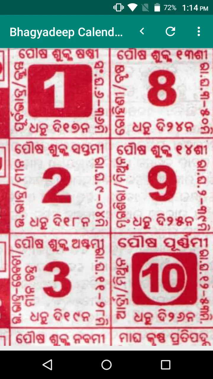 Bhagyadeep Odia Calendar 2023 | Indus Appstore | Screenshot