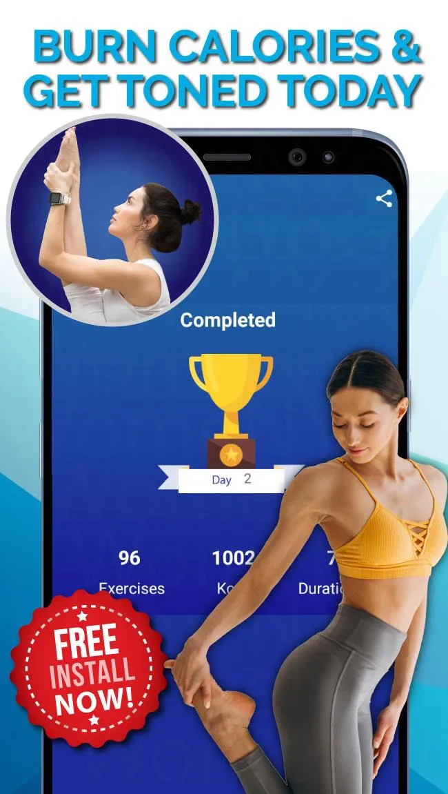 Women Weight Loss Yoga for Beg | Indus Appstore | Screenshot