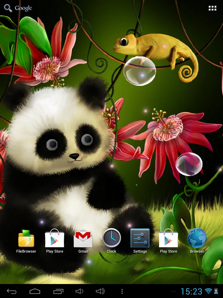 Panda Live Wallpaper | Indus Appstore | Screenshot